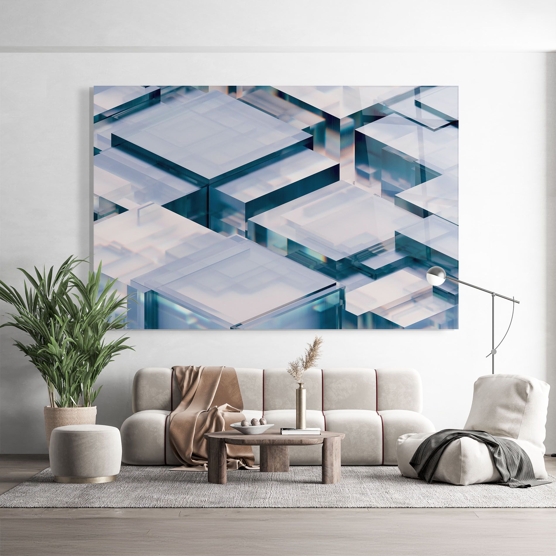 Square Glass mockup 9