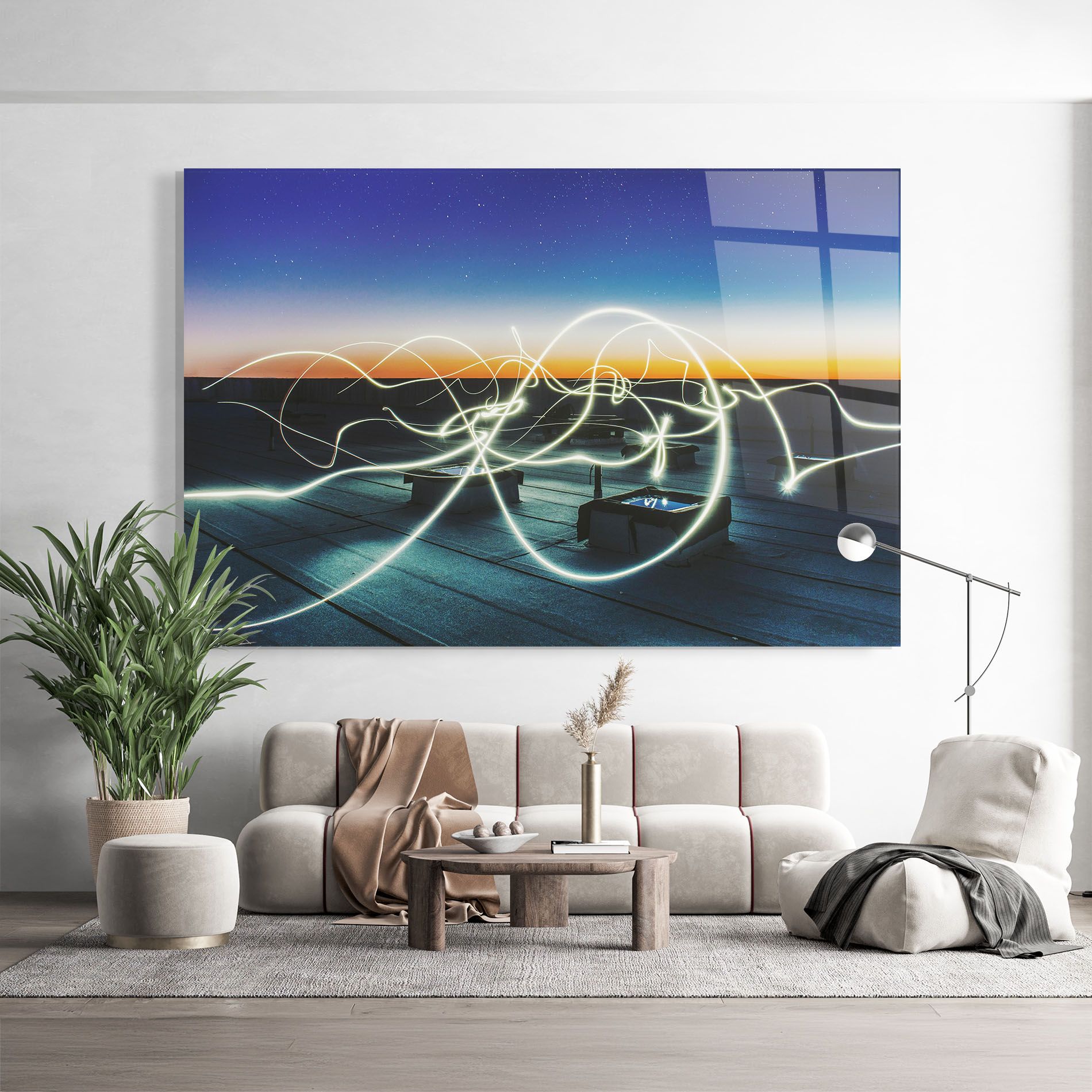 White Light Floating mockup 9