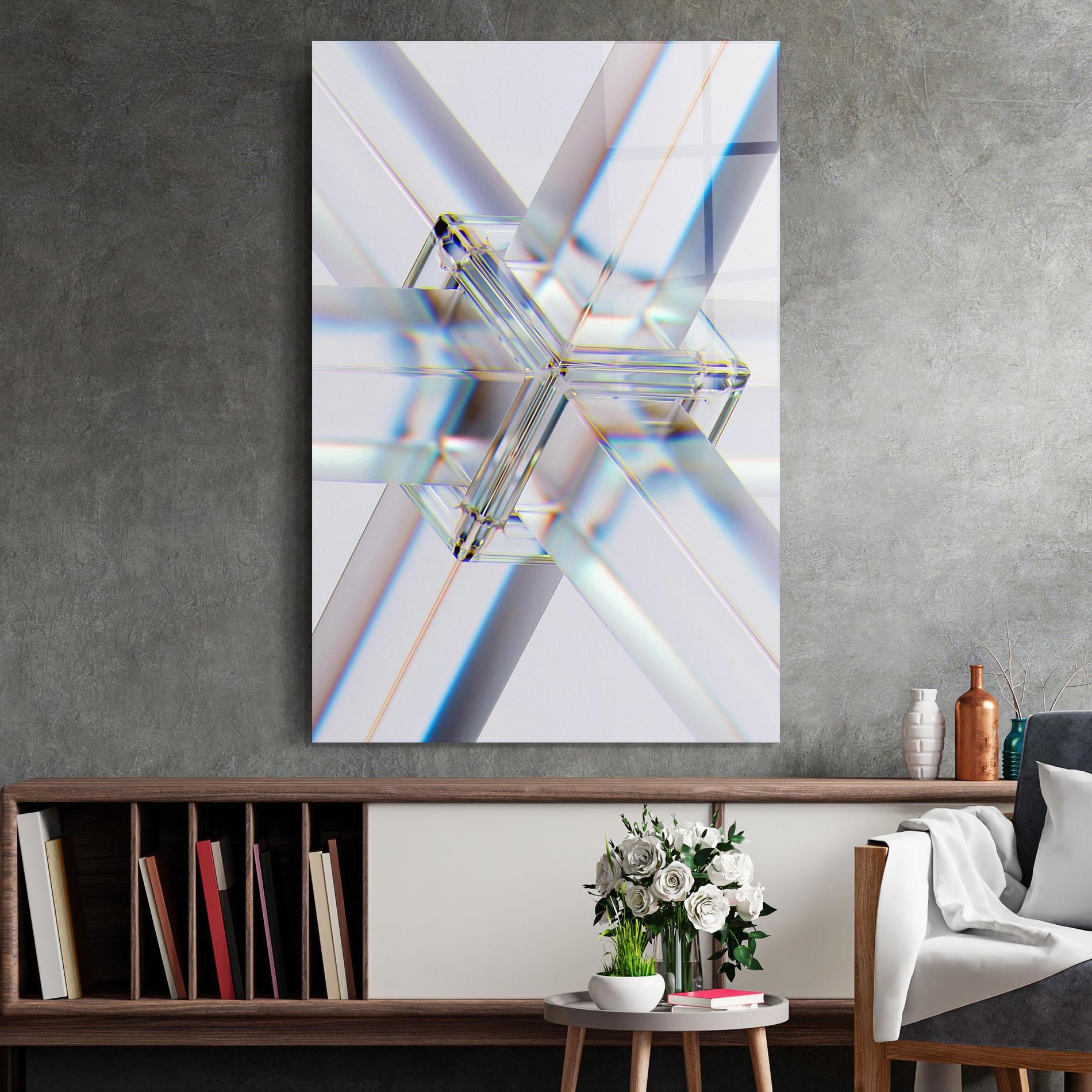 Glasbild Glass Shape mockup 2