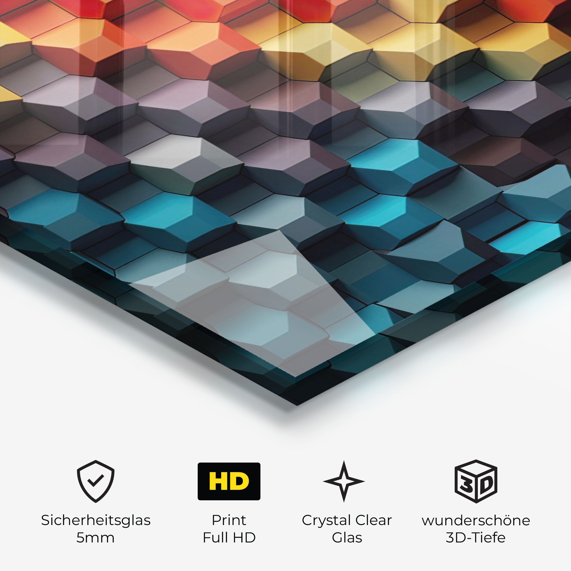 3d Sqare Mix mockup 3