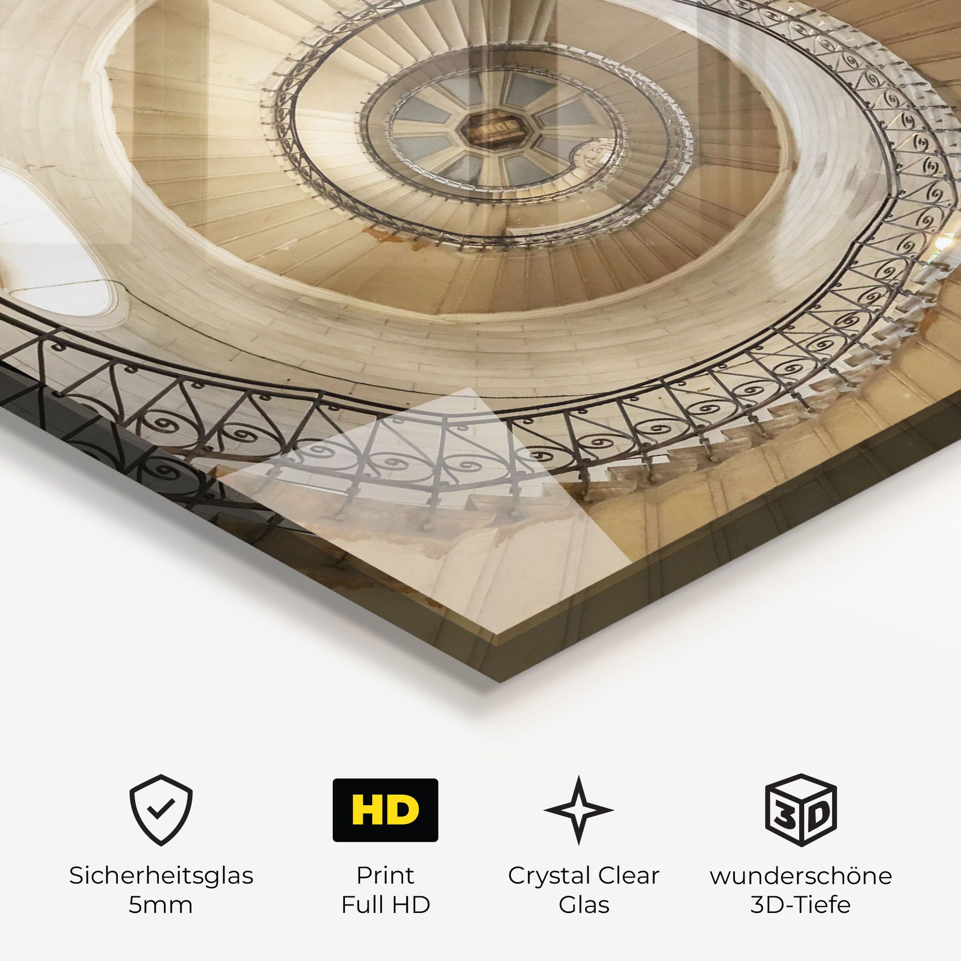 Cream Down Stairs mockup 3