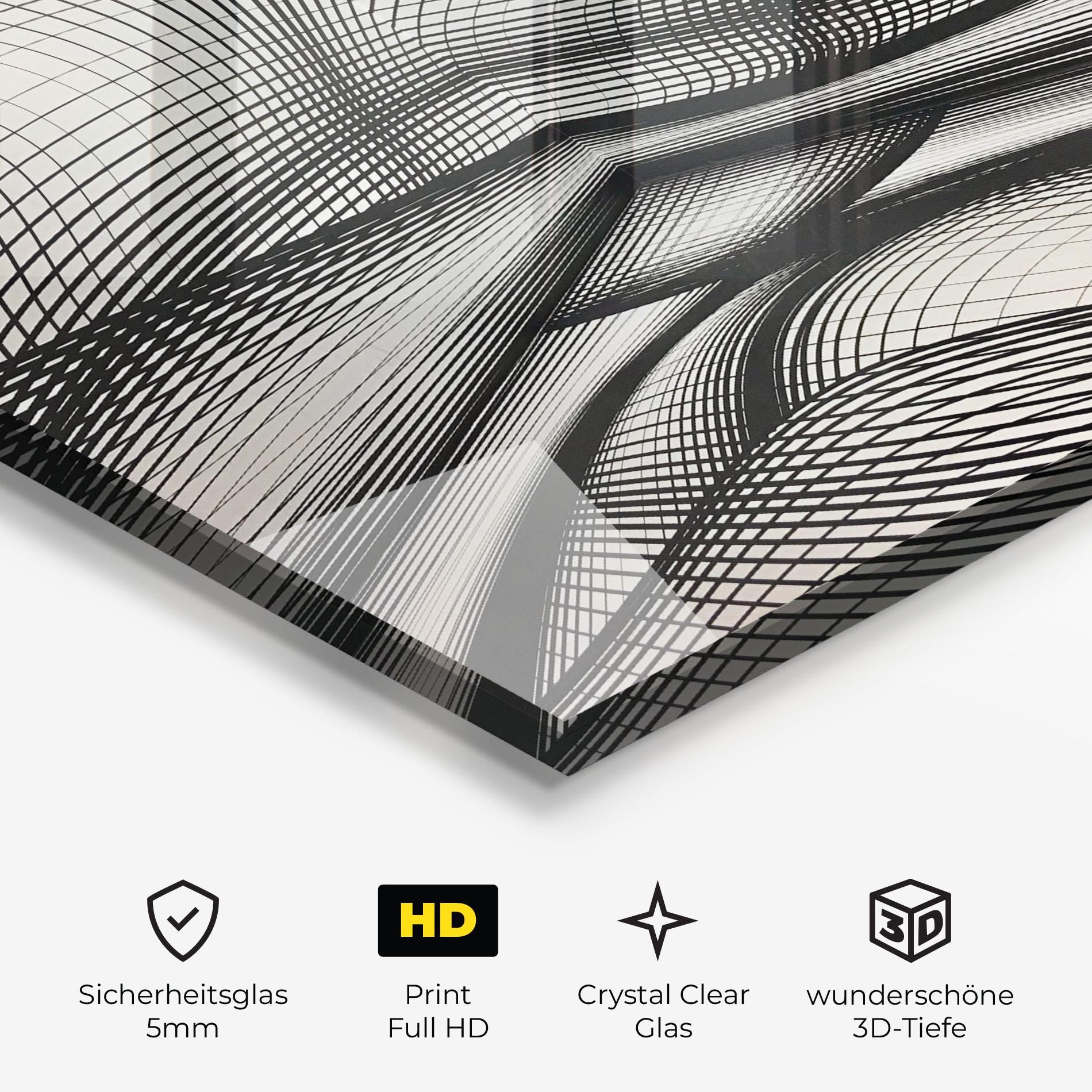 Glasbild Room Drawing mockup 3