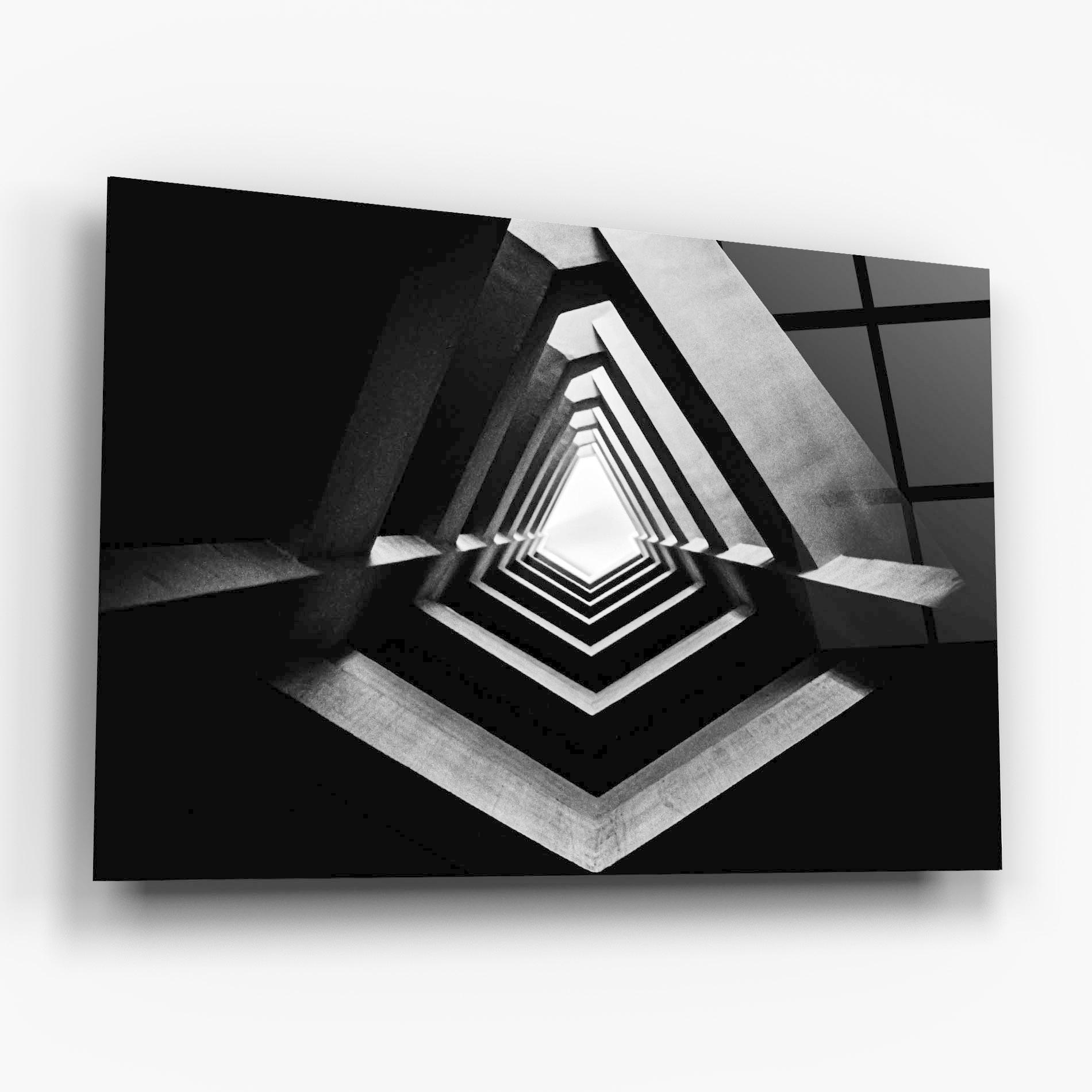 Glasbild Dark Shadow mockup 6