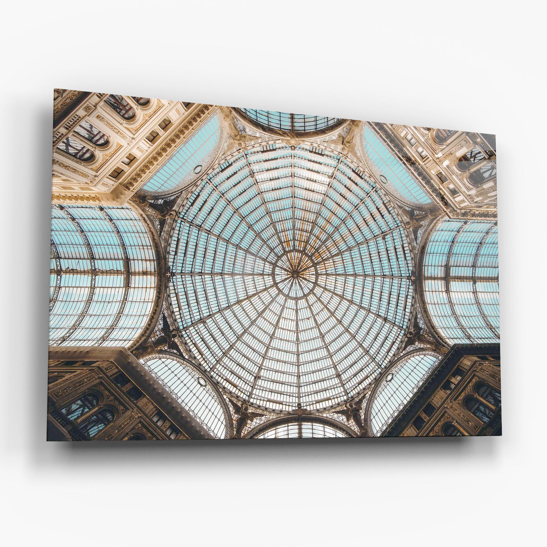 Glasbild Italy Celling mockup 6