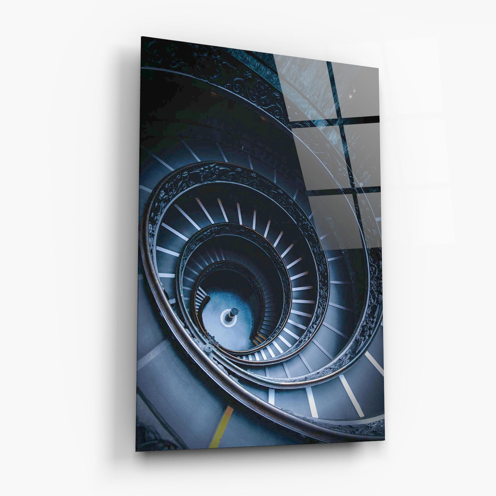 Glasbild Spiral Museum mockup 6