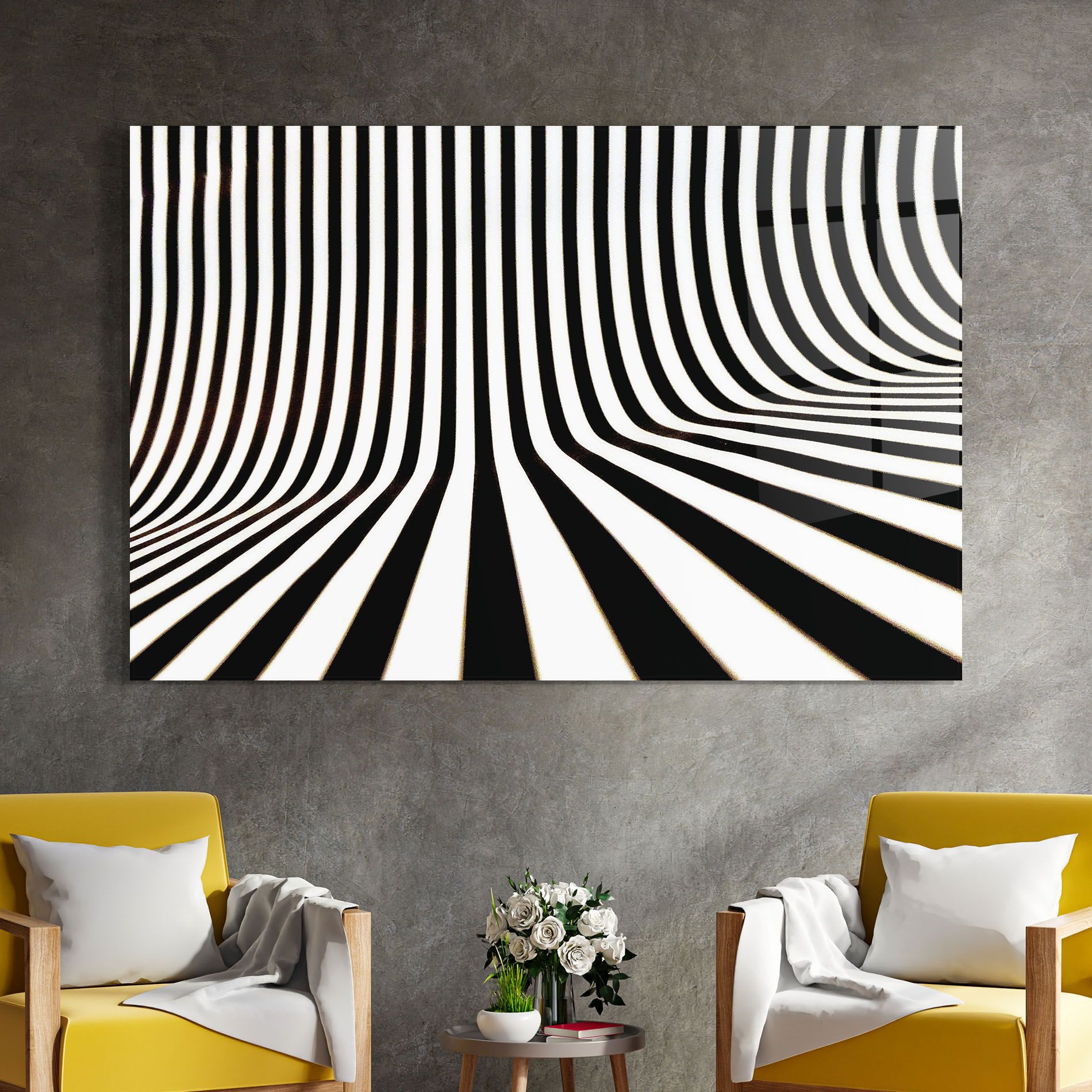 Black And White Illusion mockup 4