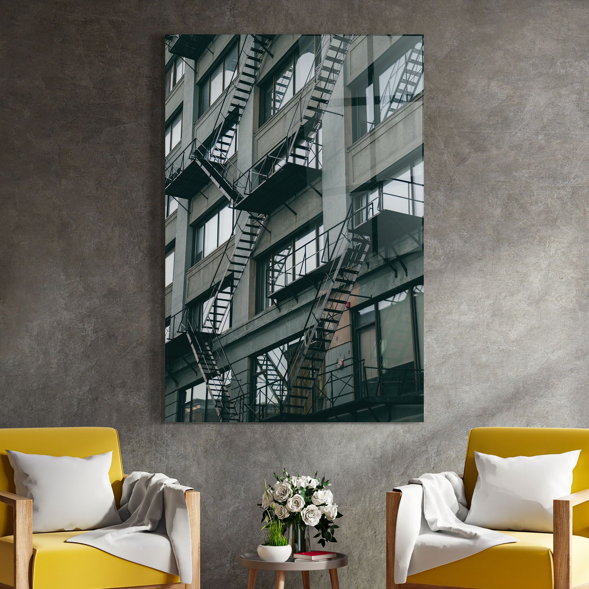 Building Stairs mockup 4