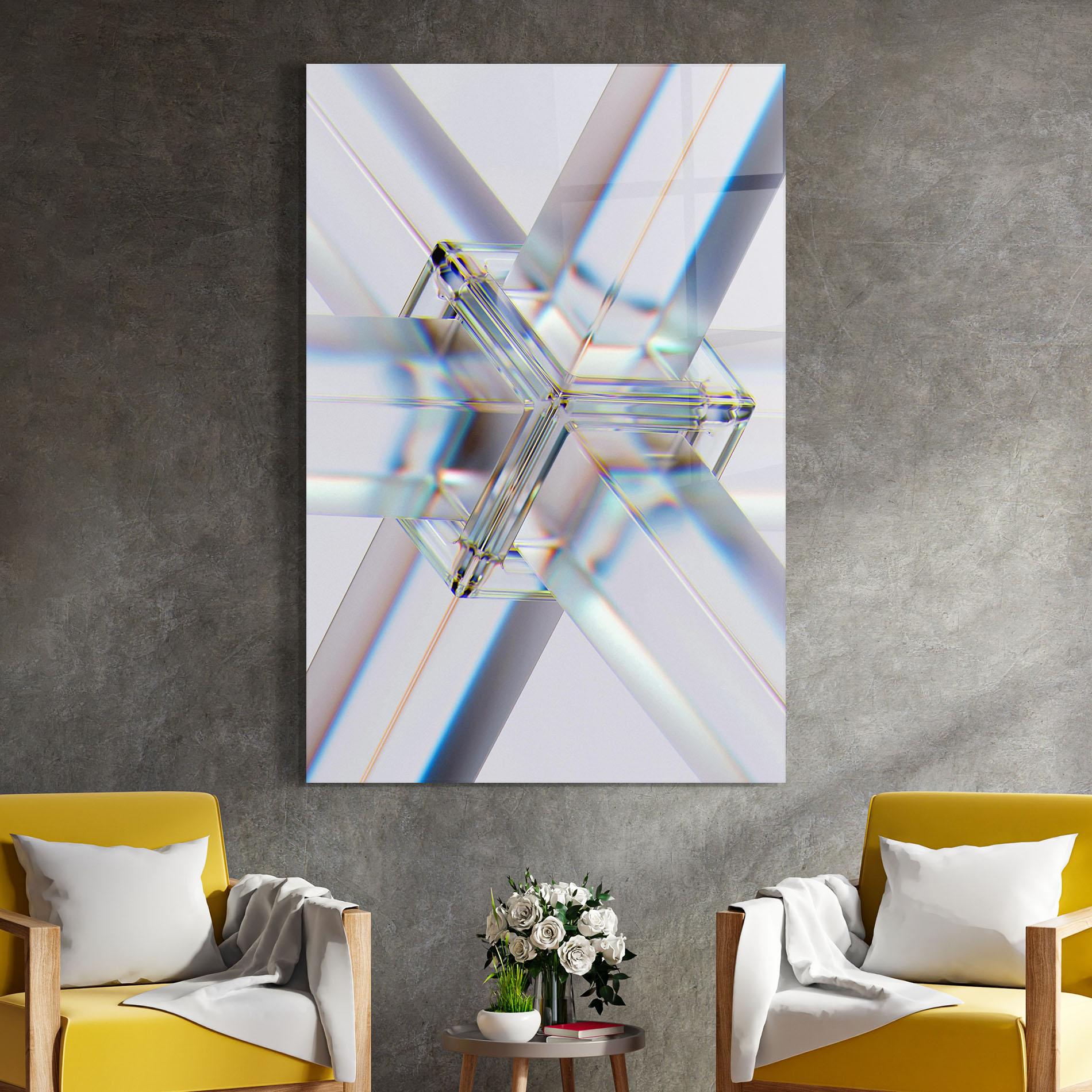 Glasbild Glass Shape mockup 4