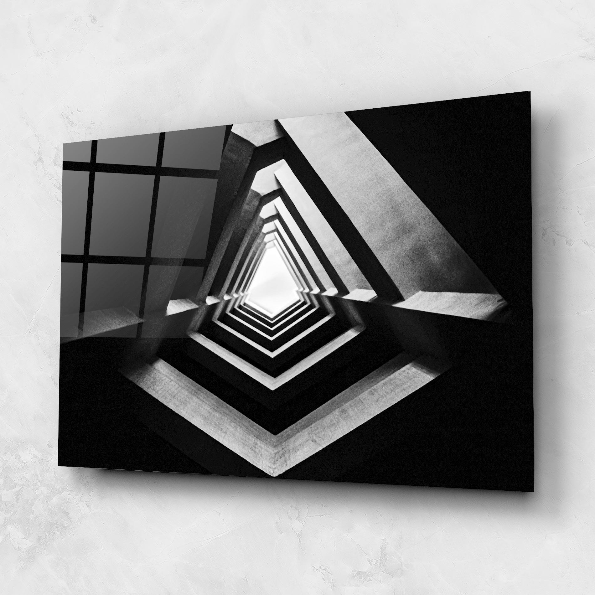 Glasbild Dark Shadow mockup 1