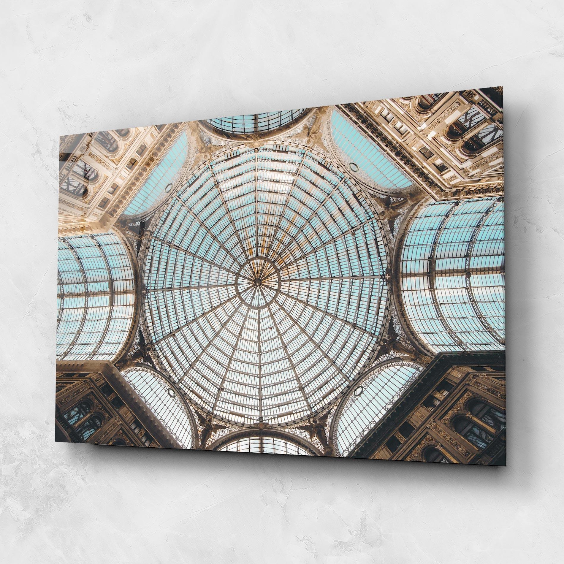Glasbild Italy Celling mockup 1