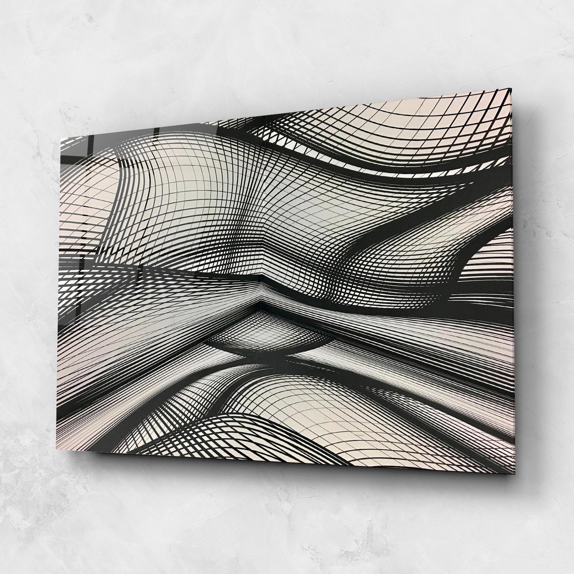 Glasbild Room Drawing mockup 1