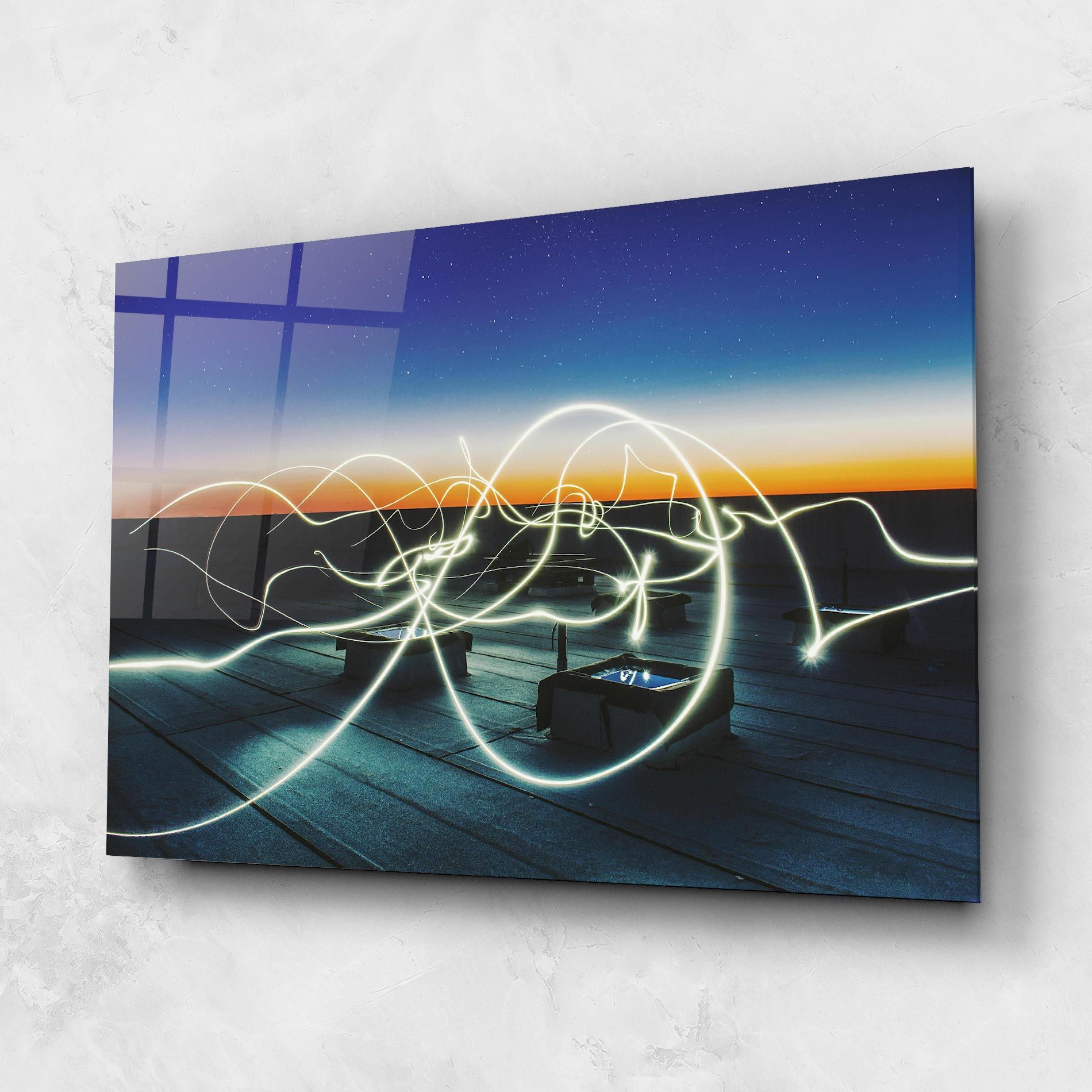 White Light Floating mockup 1