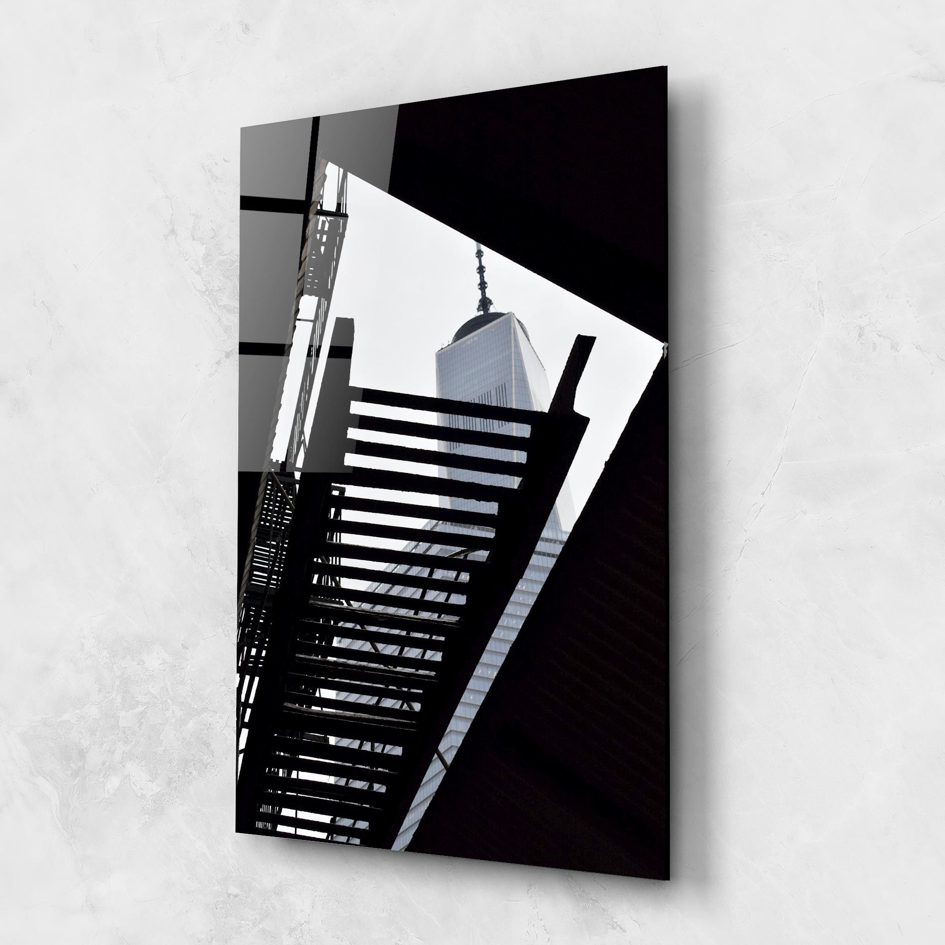 Black Stairs Floating mockup 1