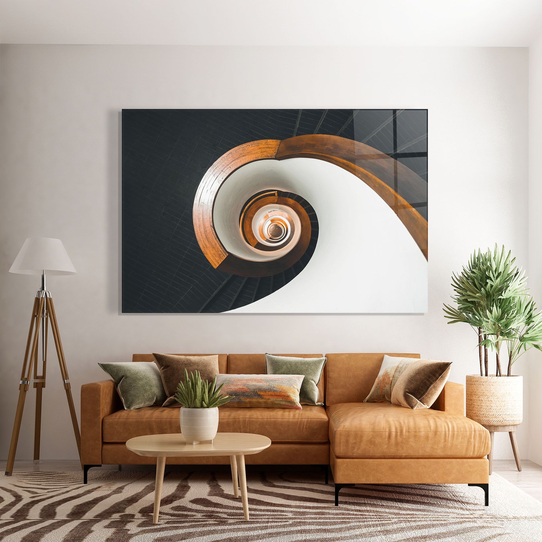 Black Spiral Stairs mockup 7