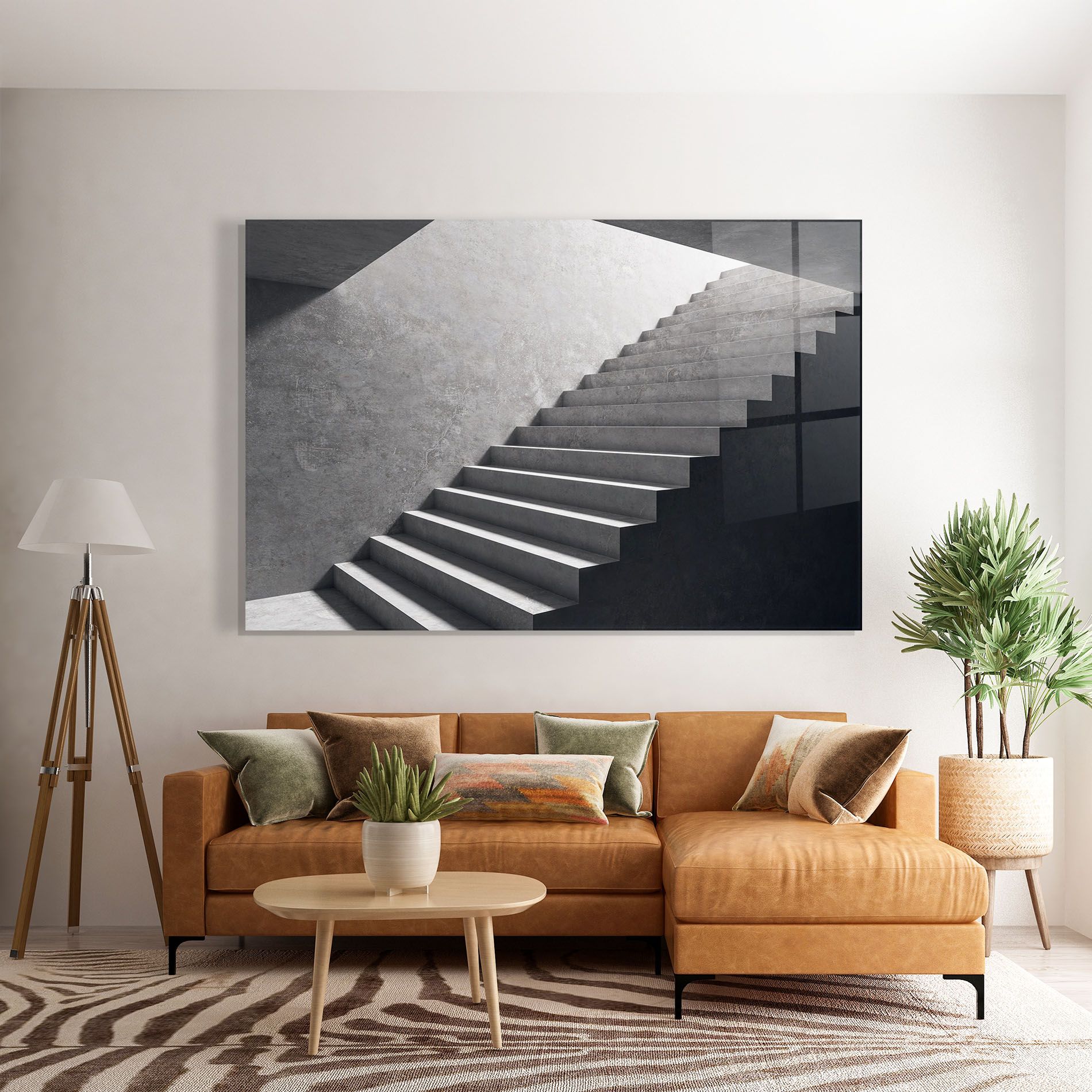 Concrete Stairs mockup 7