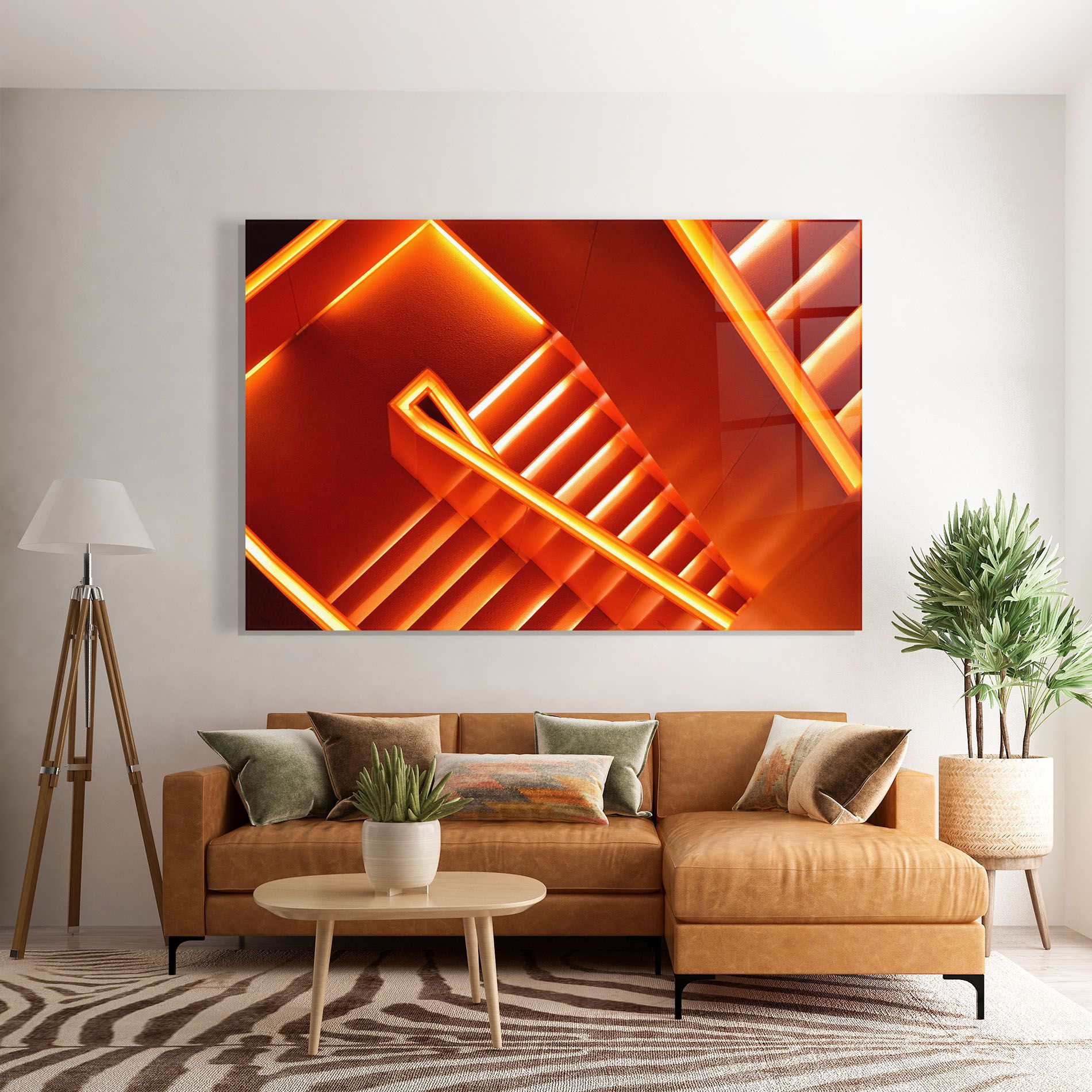 Orange Stairs mockup 7