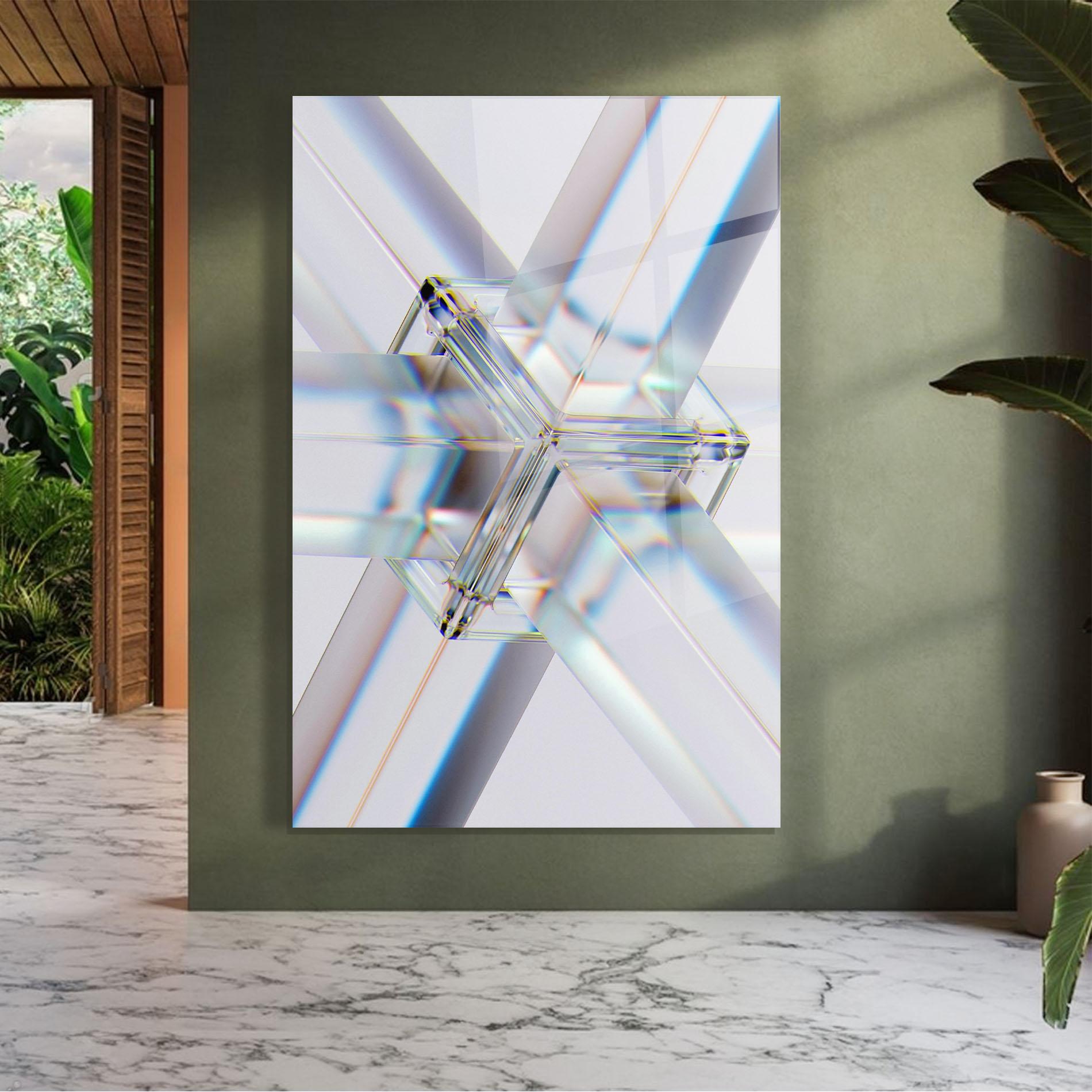 Glasbild Glass Shape mockup 7