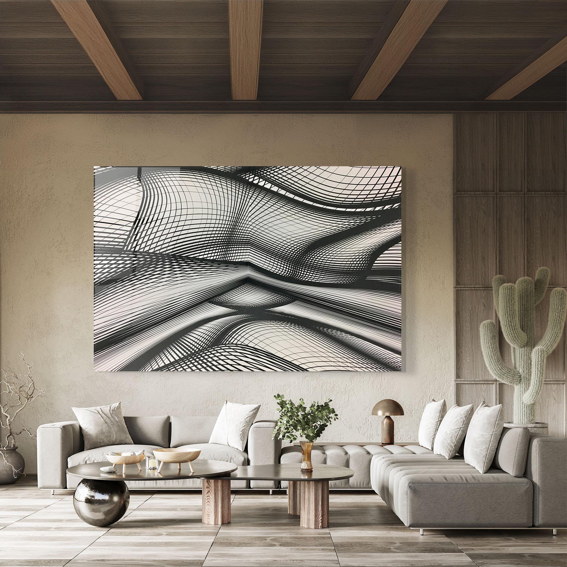 Glasbild Room Drawing mockup 8