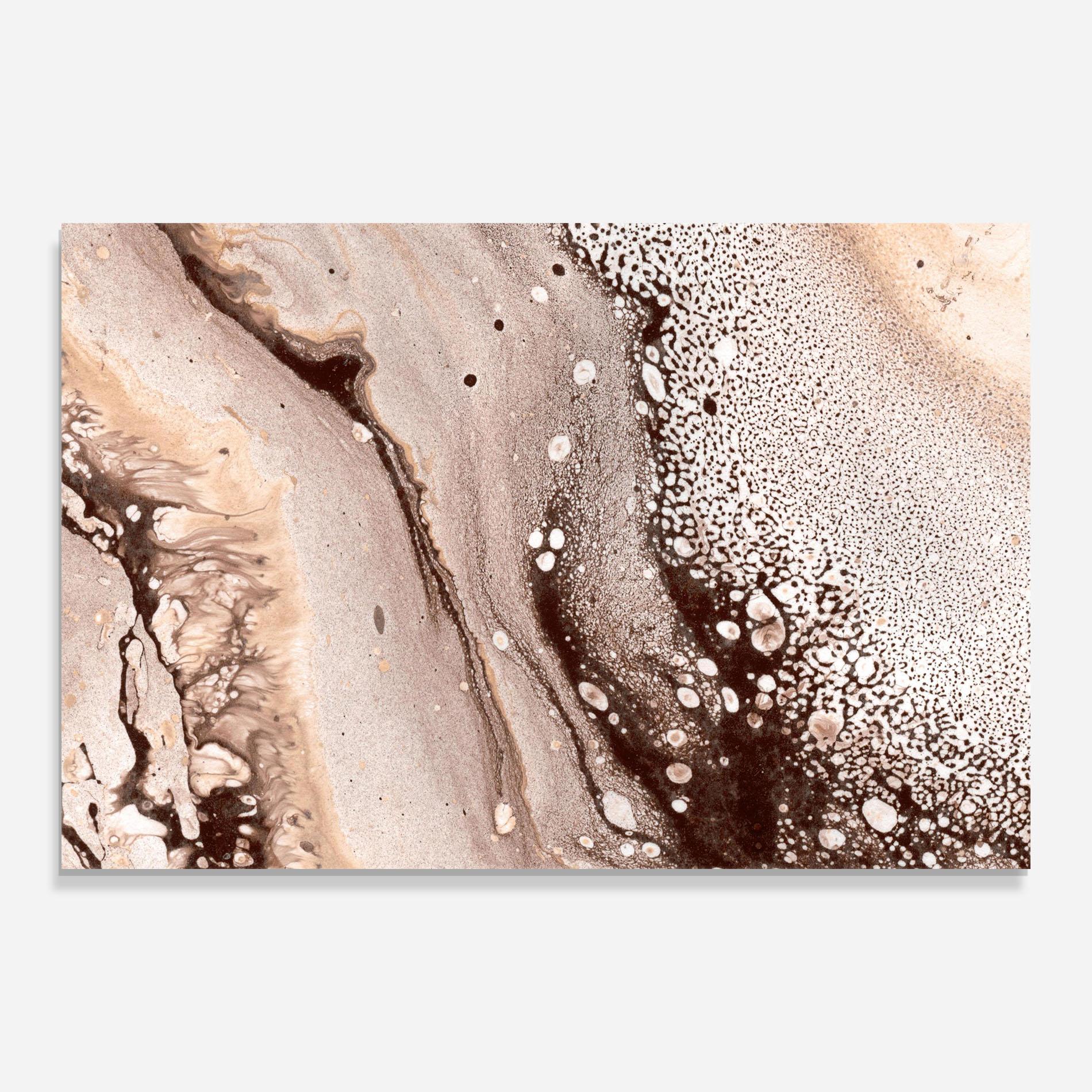 Glasbild Abstract Color mockup 0