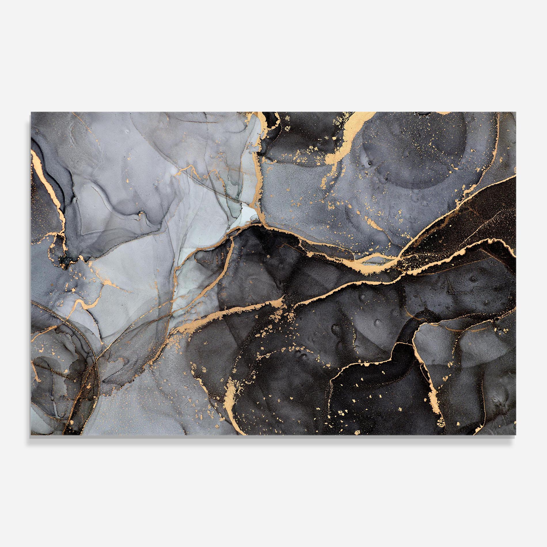Glasbild Abstract Marble mockup 0