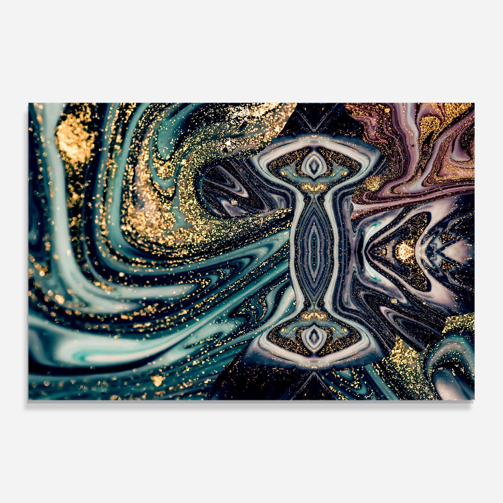 Glasbild Abstract Texture mockup 0