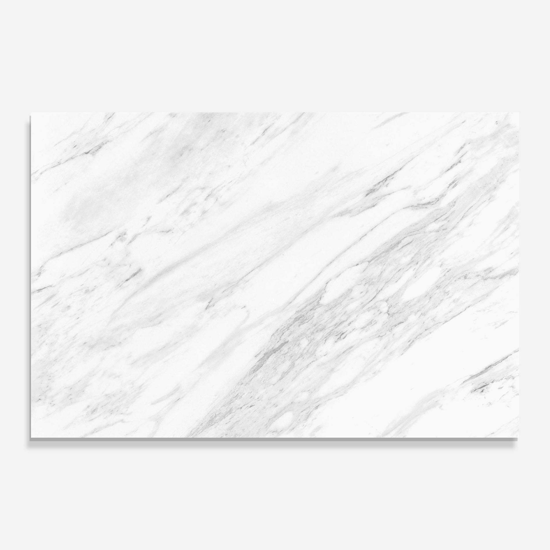 Glasbild Light Grey Marble mockup 0