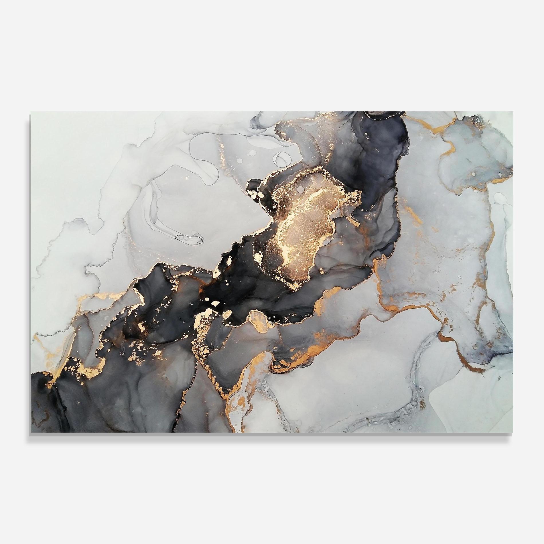 Glasbild Marble Shades mockup 0