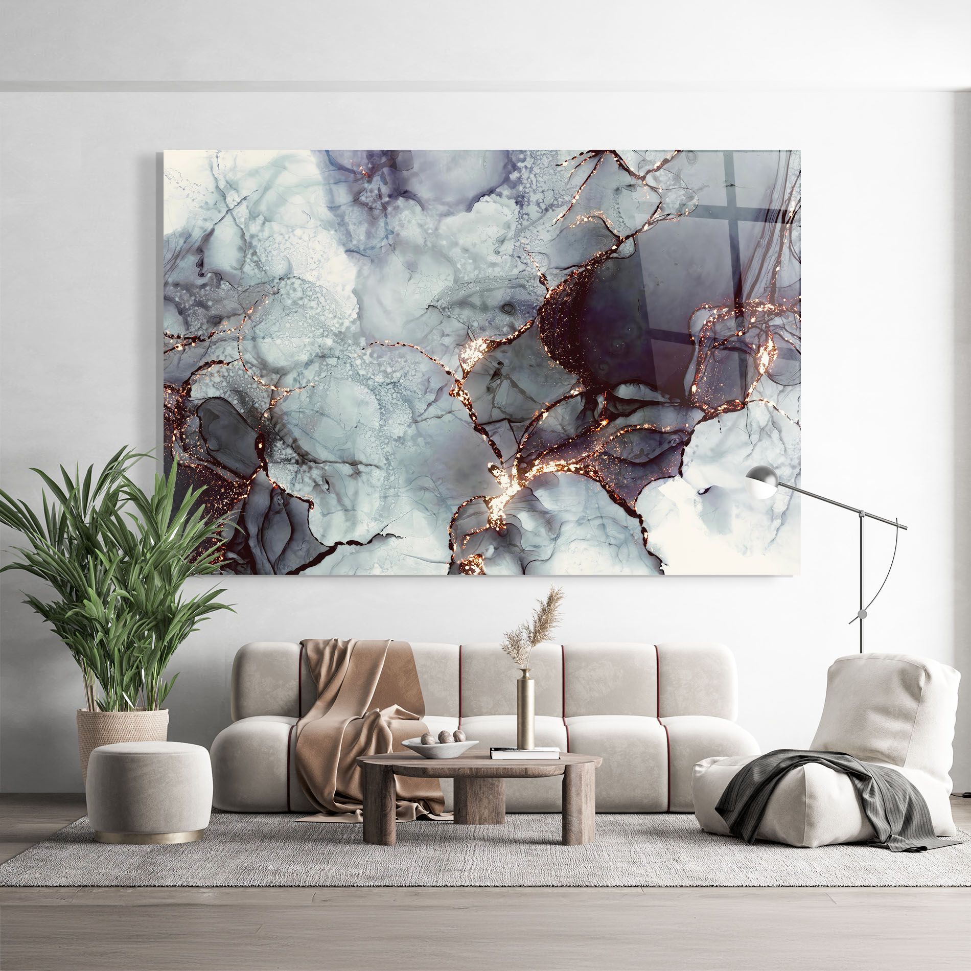 Abstract Gold Path mockup 9