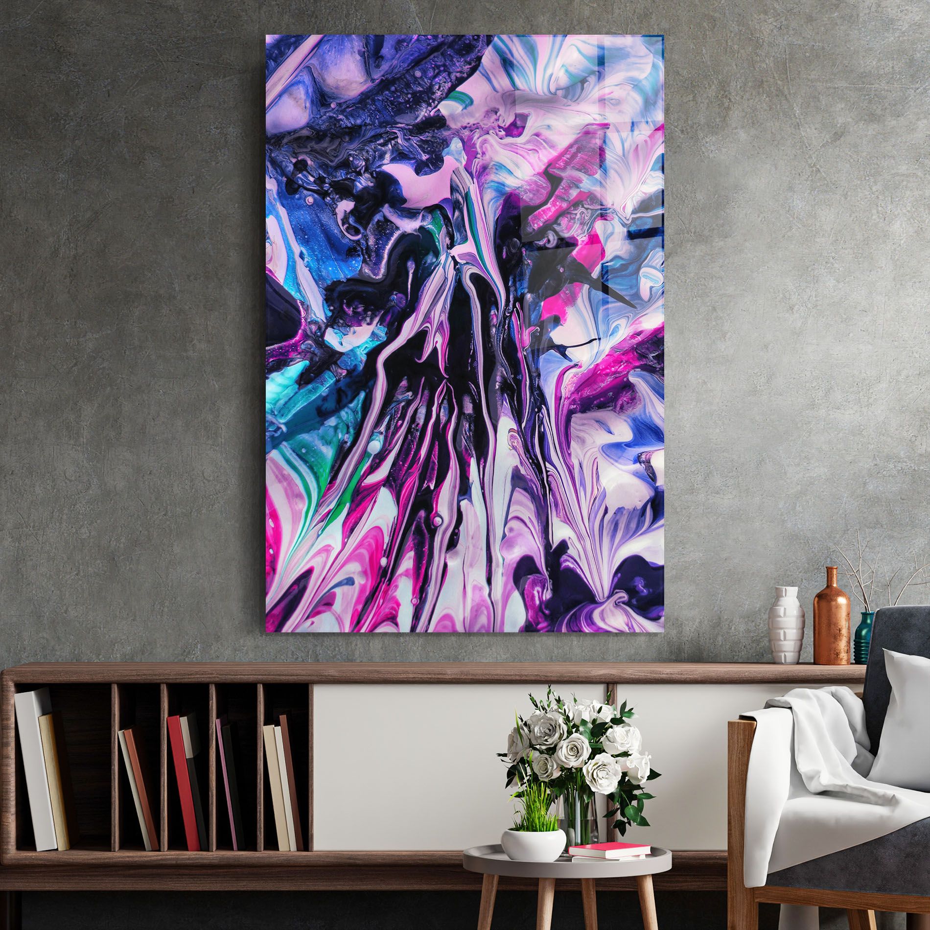 Abstract Rose Colours mockup 2