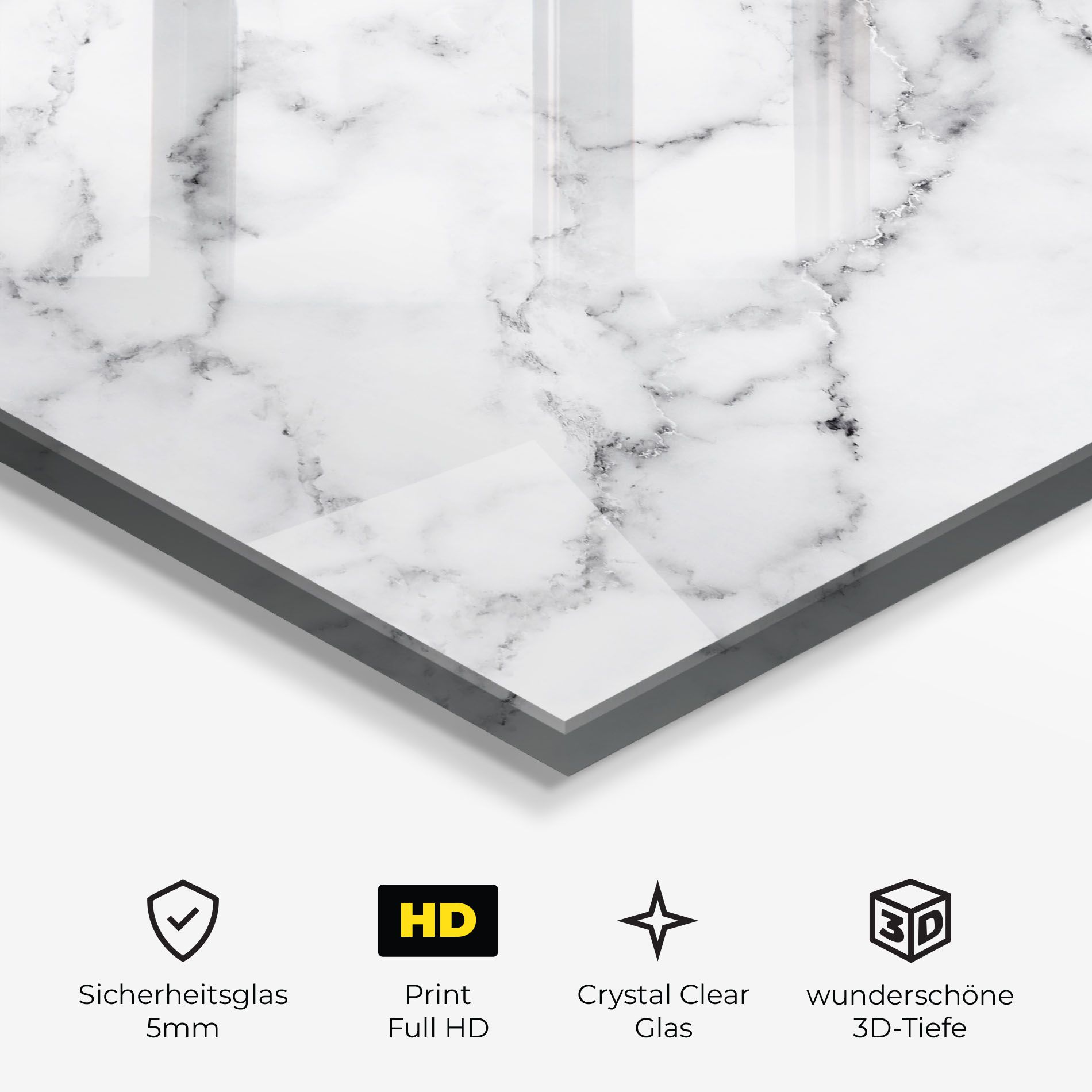 Basic White Marble mockup 3