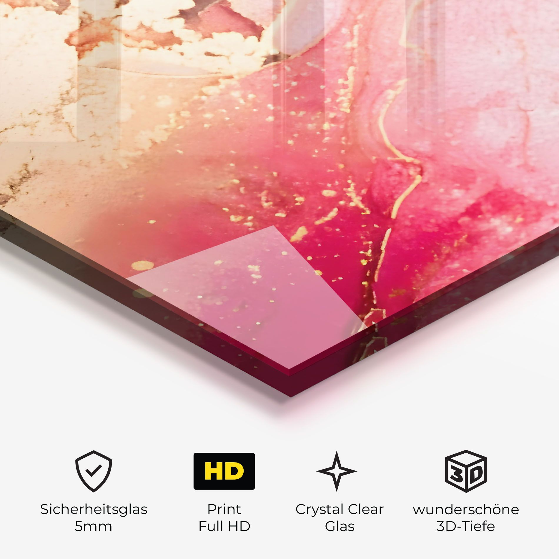 Dark Pink Marble mockup 3