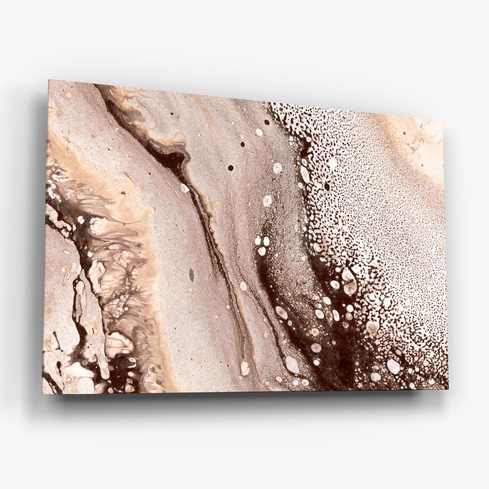 Glasbild Abstract Color mockup 6