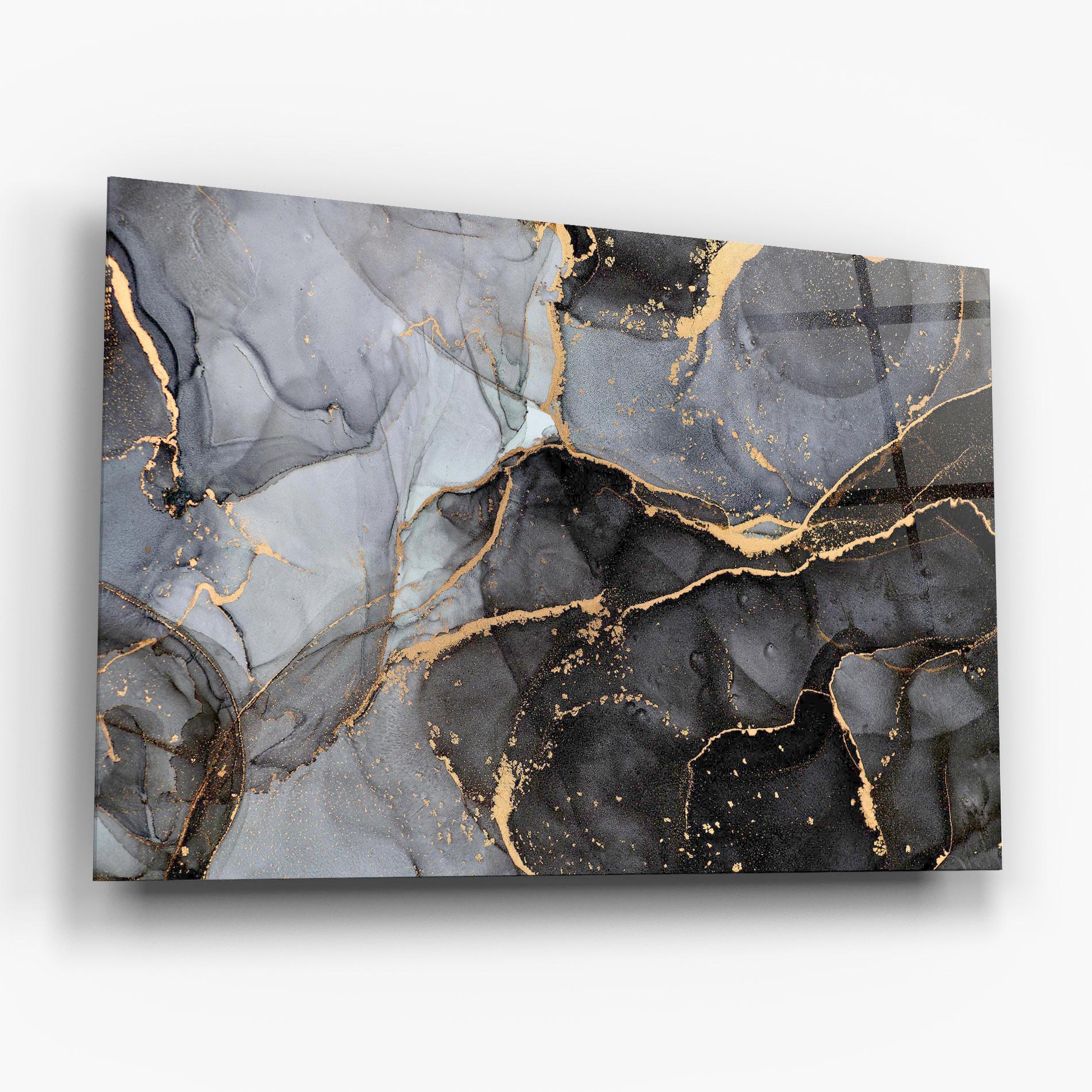 Glasbild Abstract Marble mockup 6
