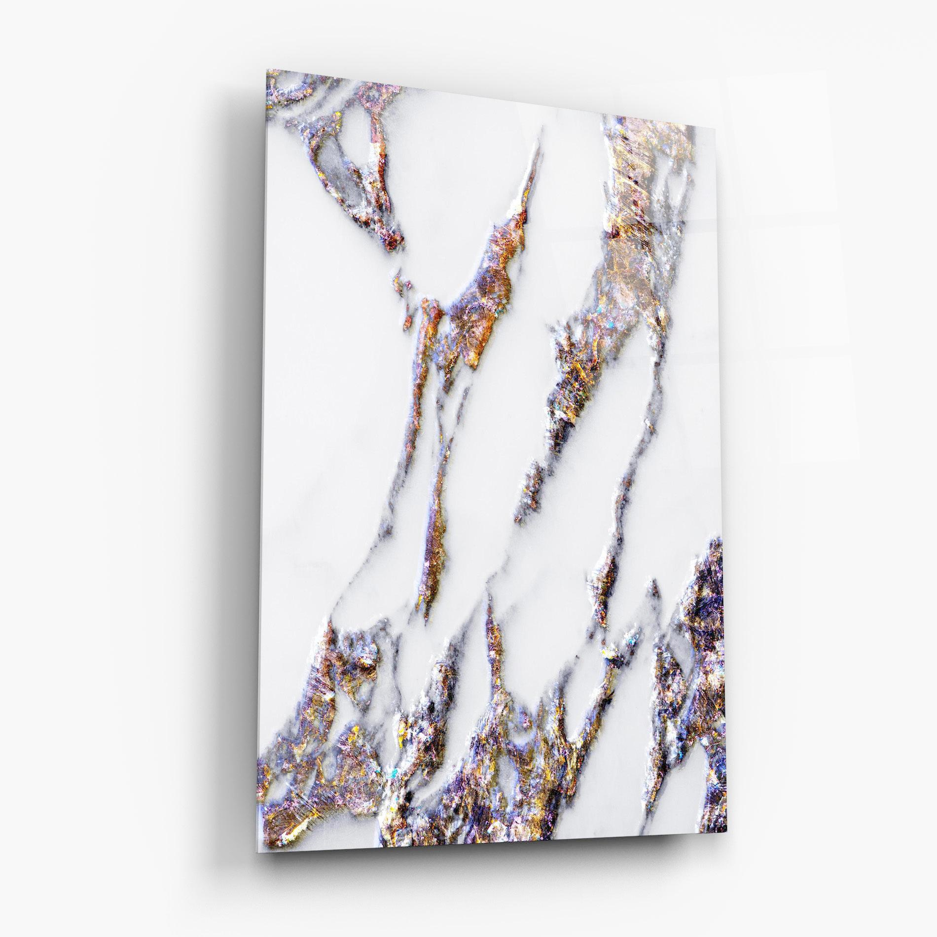 Glasbild Beautiful Color Marble mockup 6