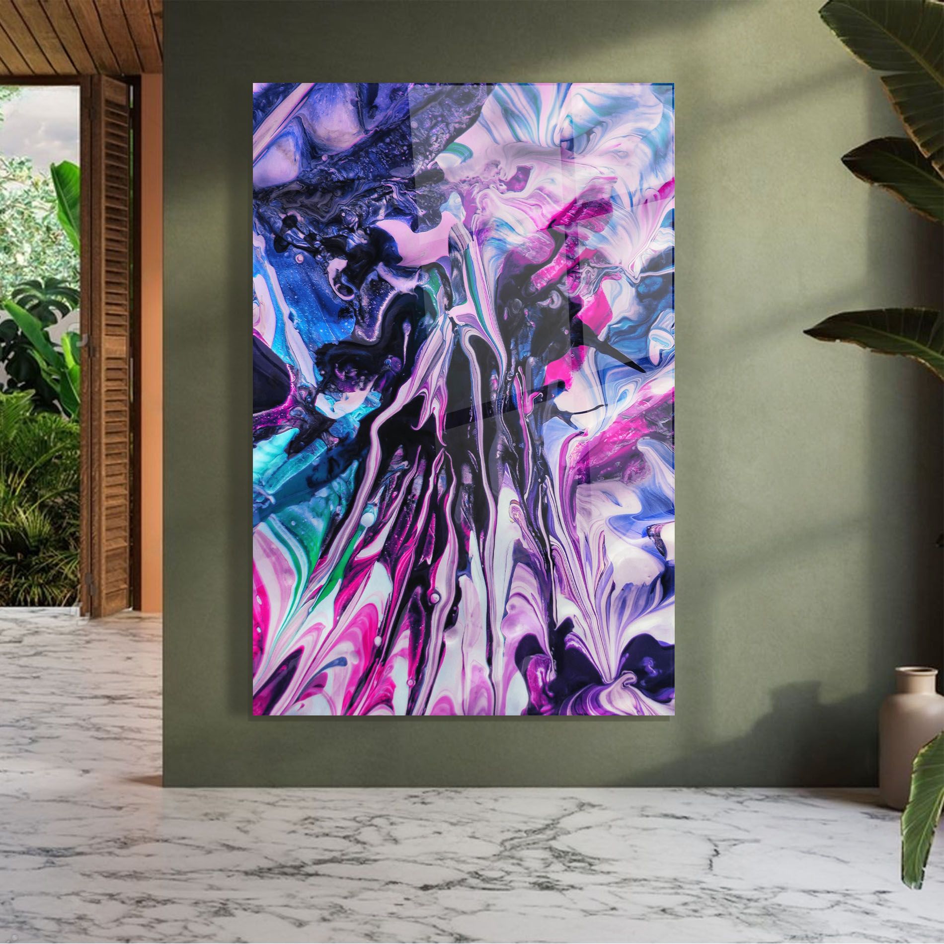 Abstract Rose Colours mockup 7