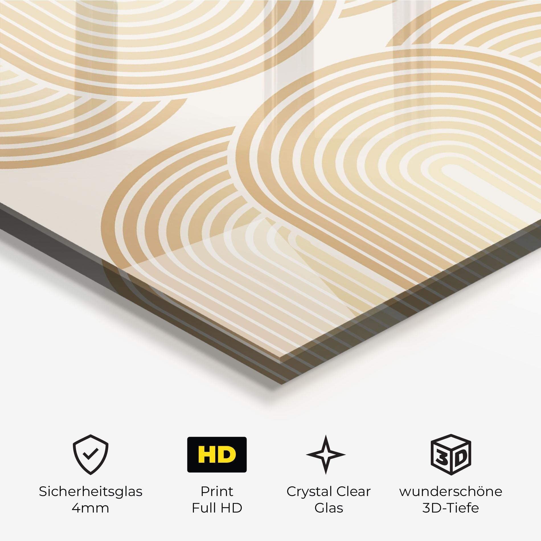 Glasbild Arch Poster mockup 3