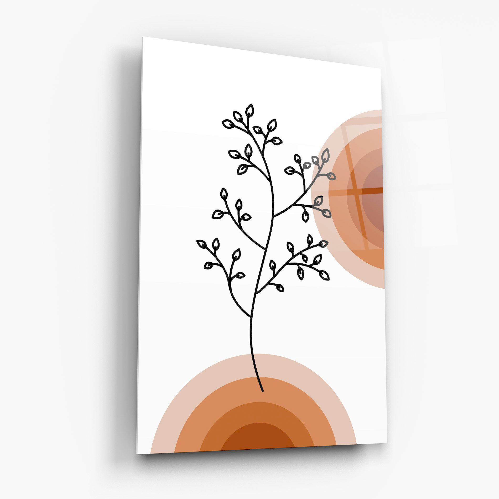 Plant Orange Circle mockup 6