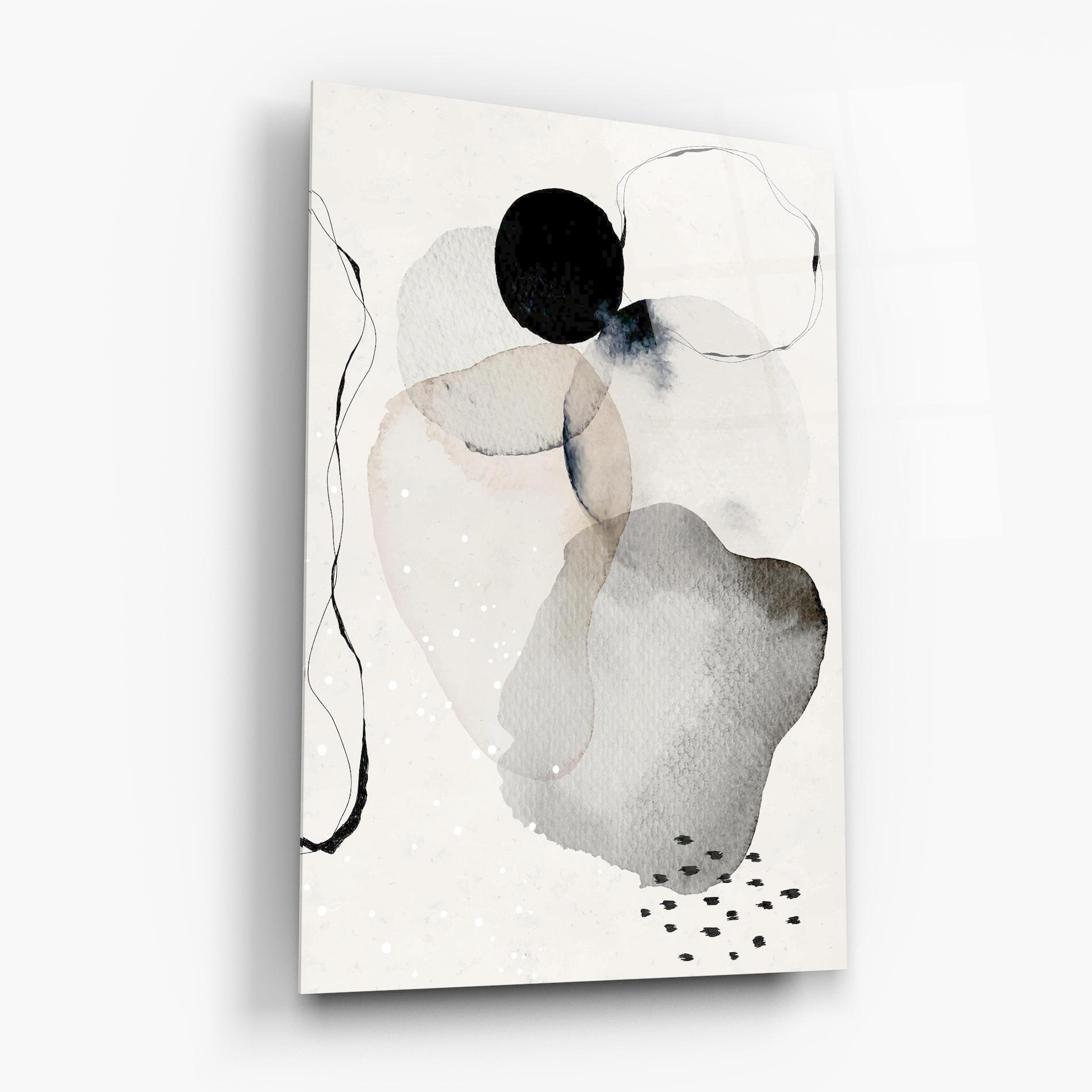 Glasbild Water Color Art mockup 6