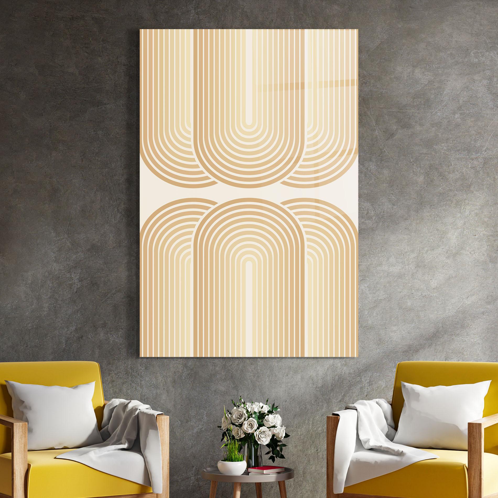 Glasbild Arch Poster mockup 4