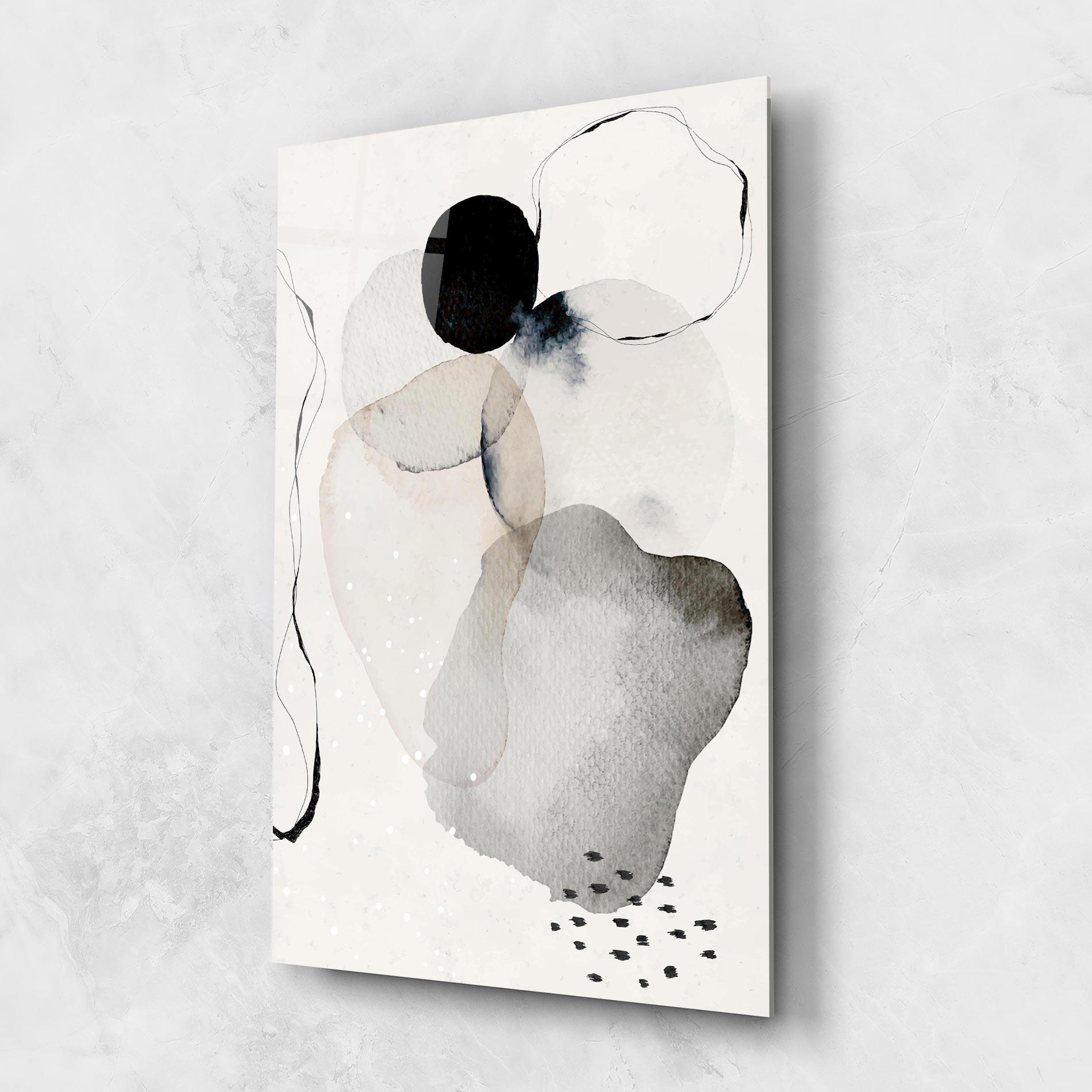 Glasbild Water Color Art mockup 1