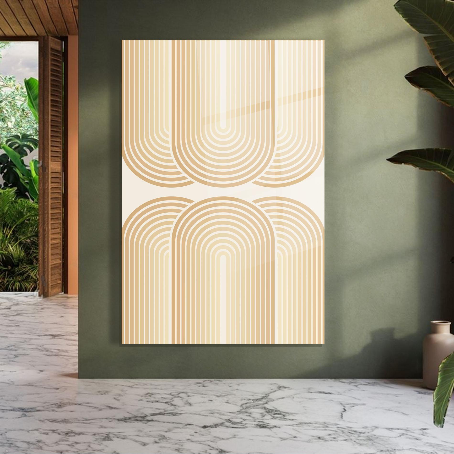 Glasbild Arch Poster mockup 7