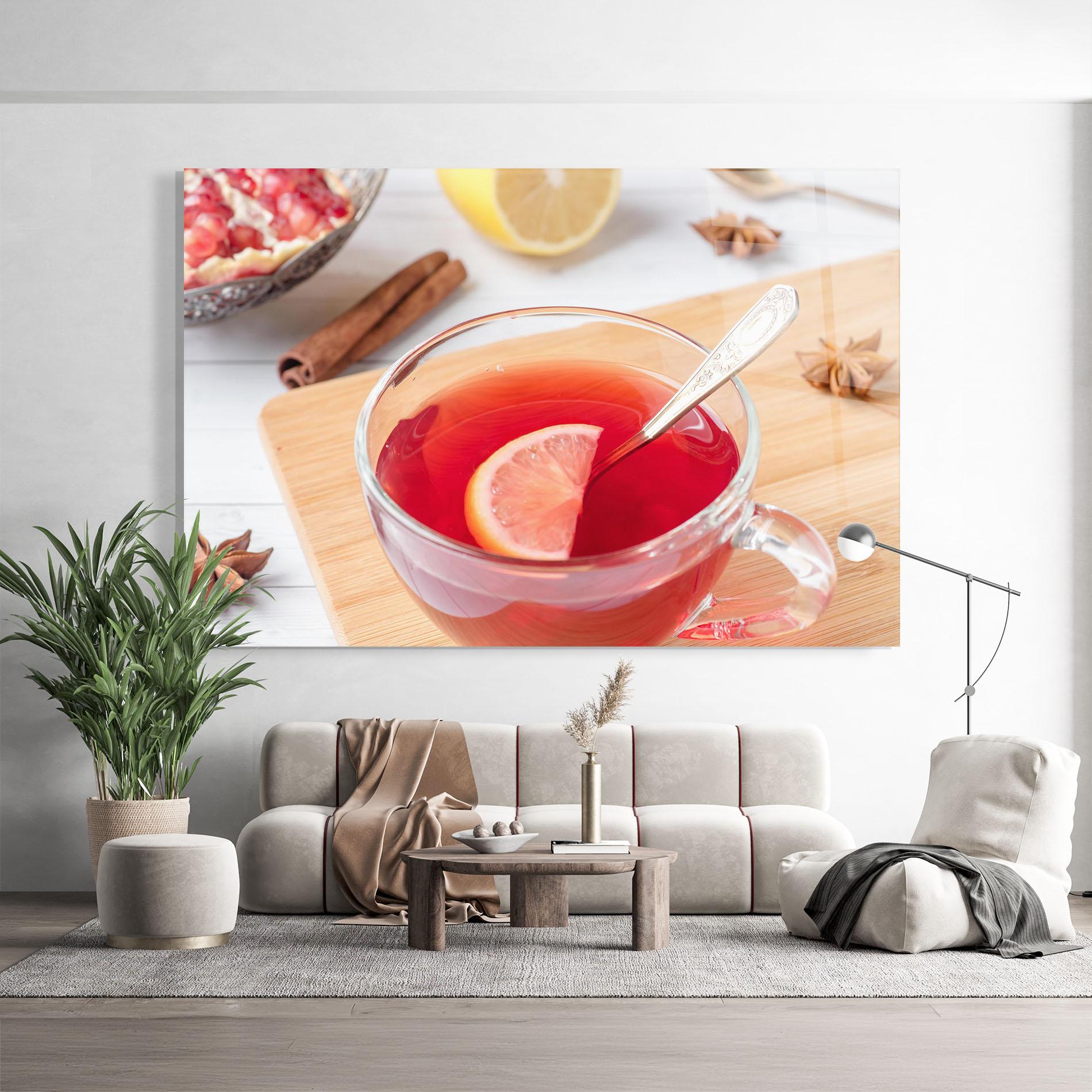 Glasbild Homemade Lemonade mockup 9