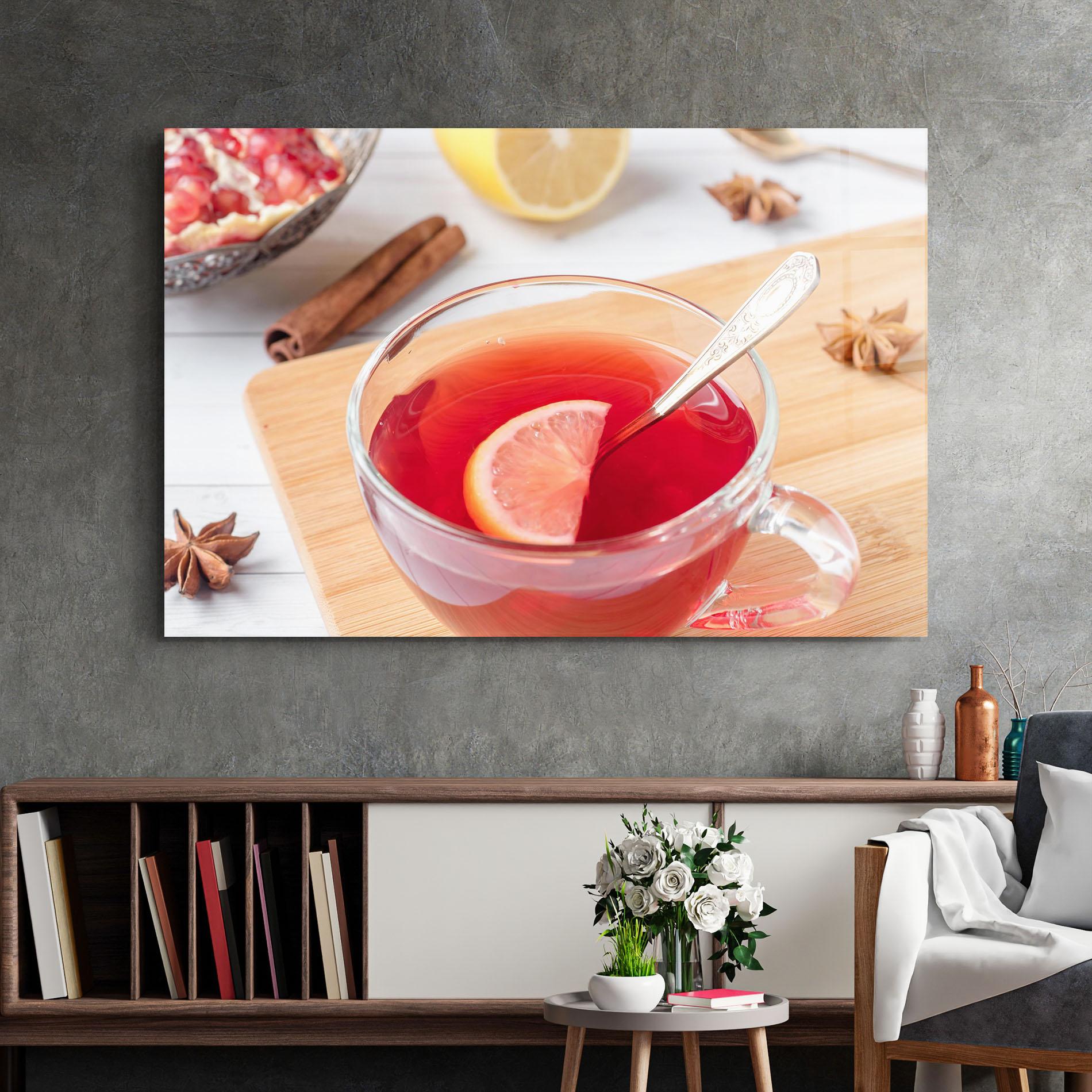 Glasbild Homemade Lemonade mockup 2