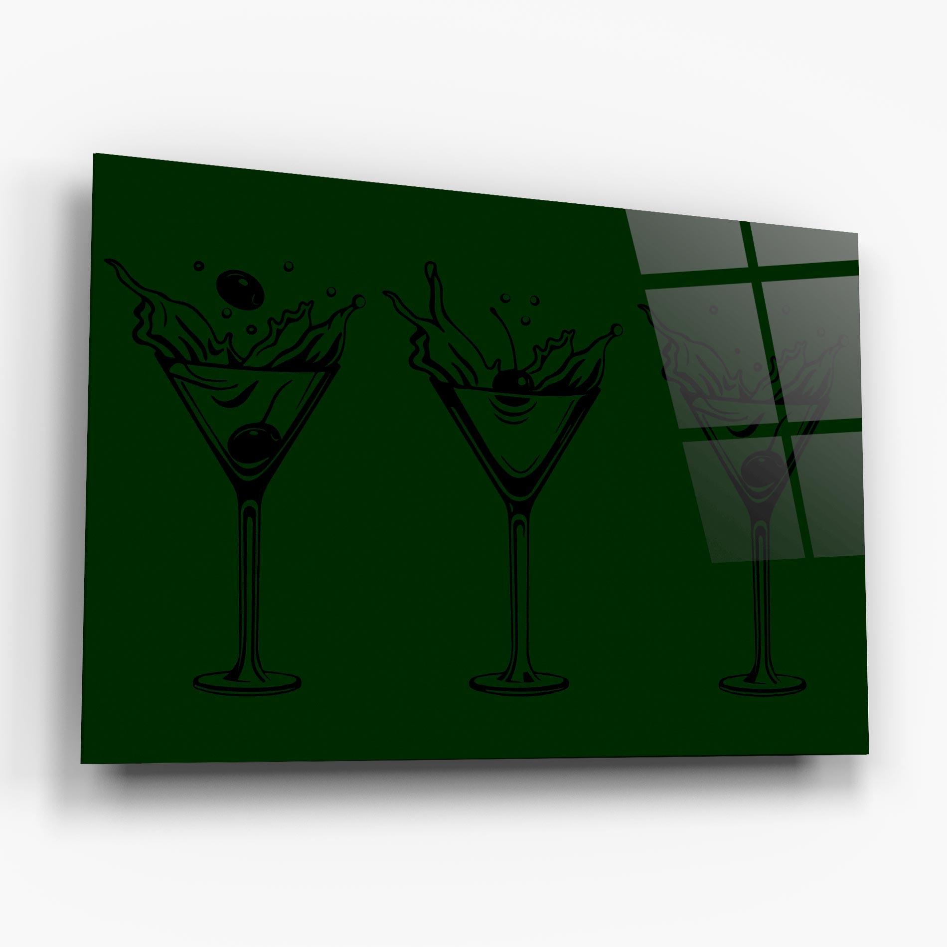 Glasbild Green Drinks mockup 6
