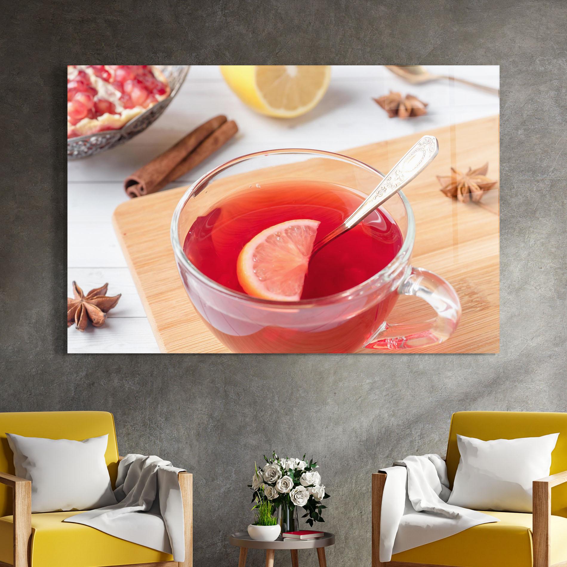 Glasbild Homemade Lemonade mockup 4
