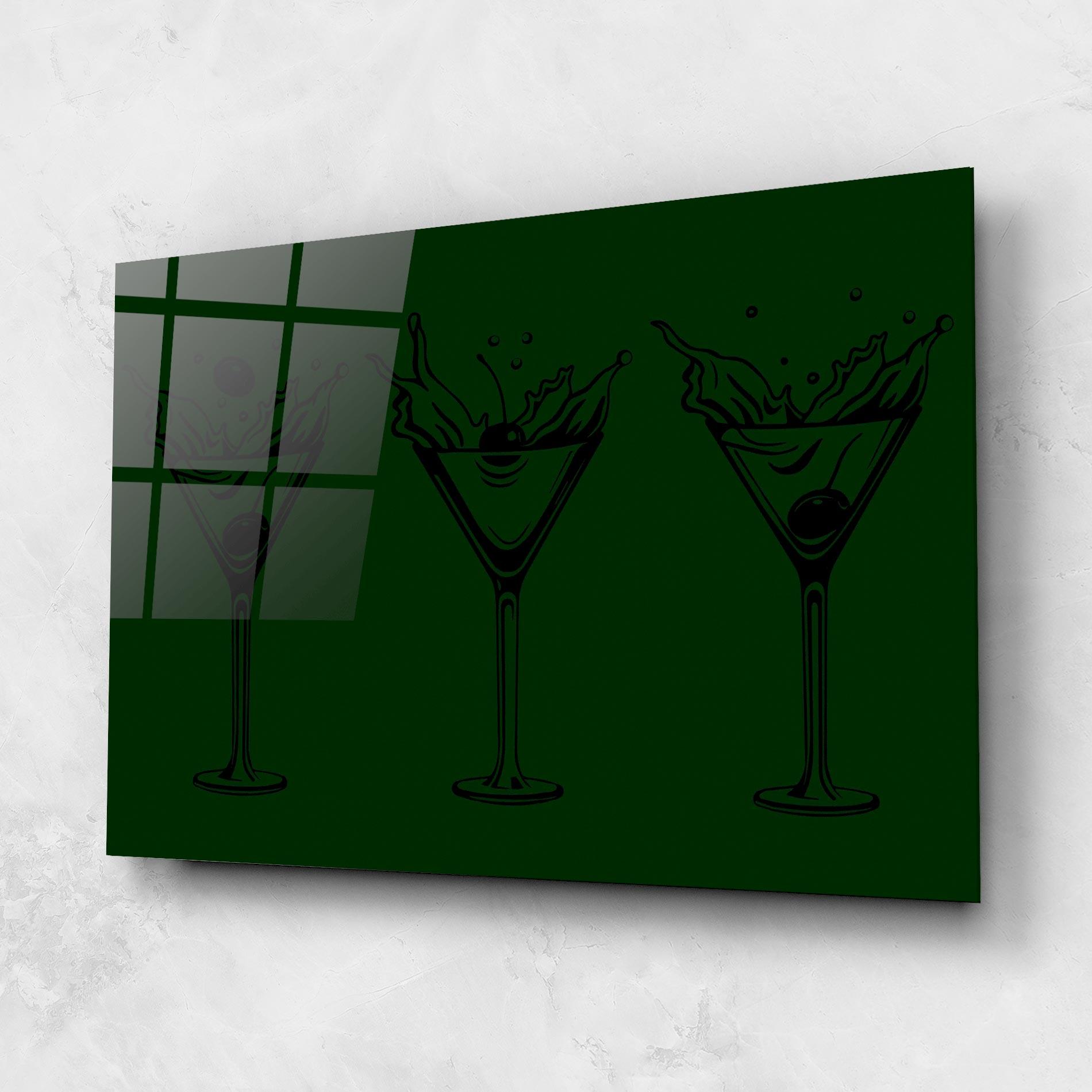 Glasbild Green Drinks mockup 1
