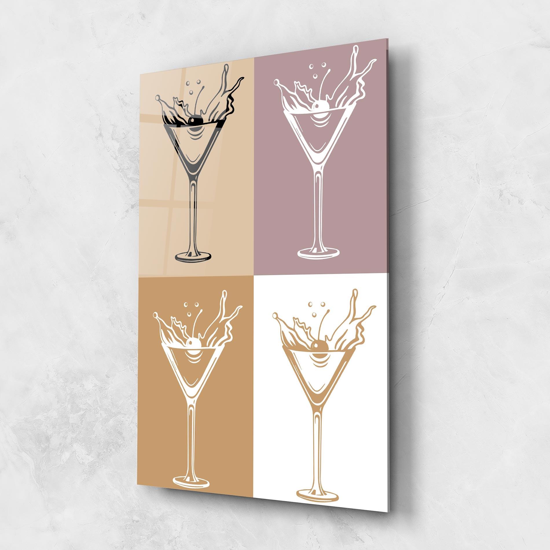 Glasbild Drinks Mix mockup 1