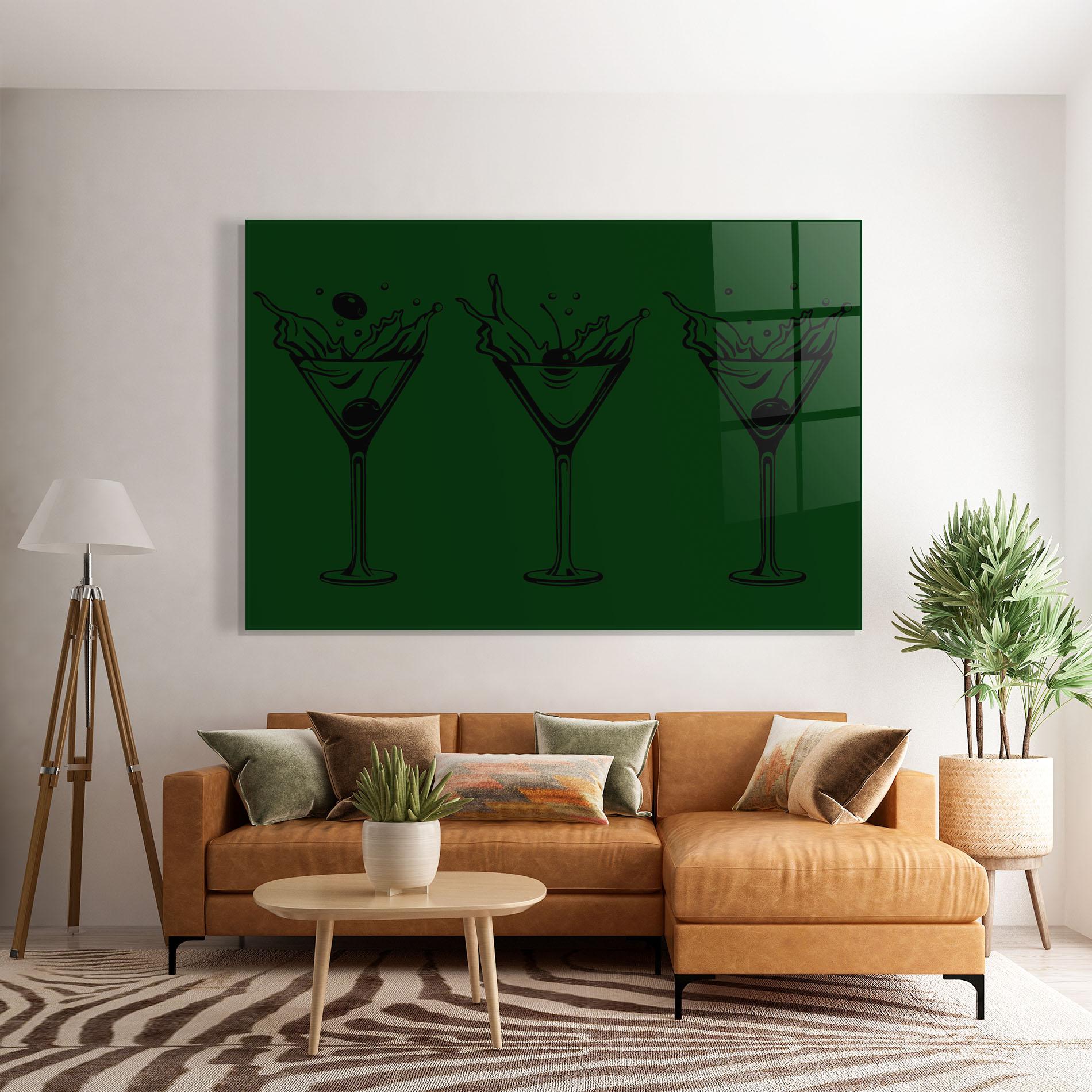 Glasbild Green Drinks mockup 7