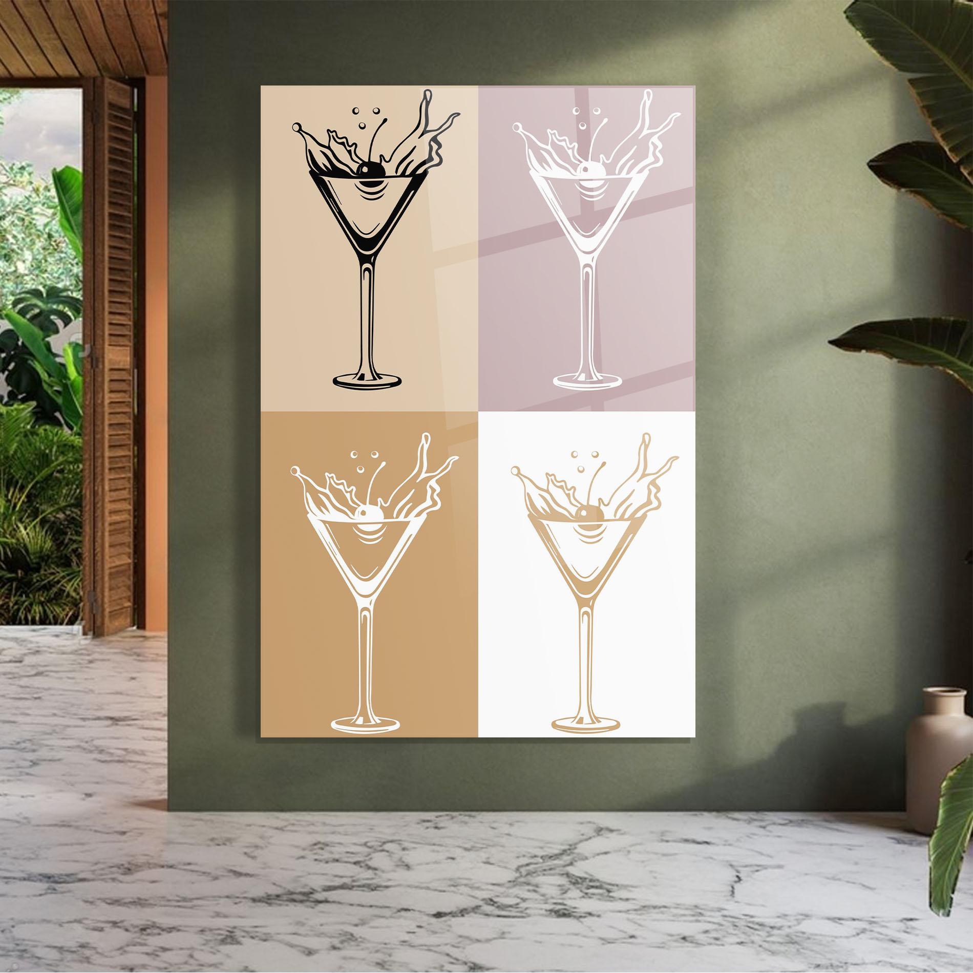 Glasbild Drinks Mix mockup 7