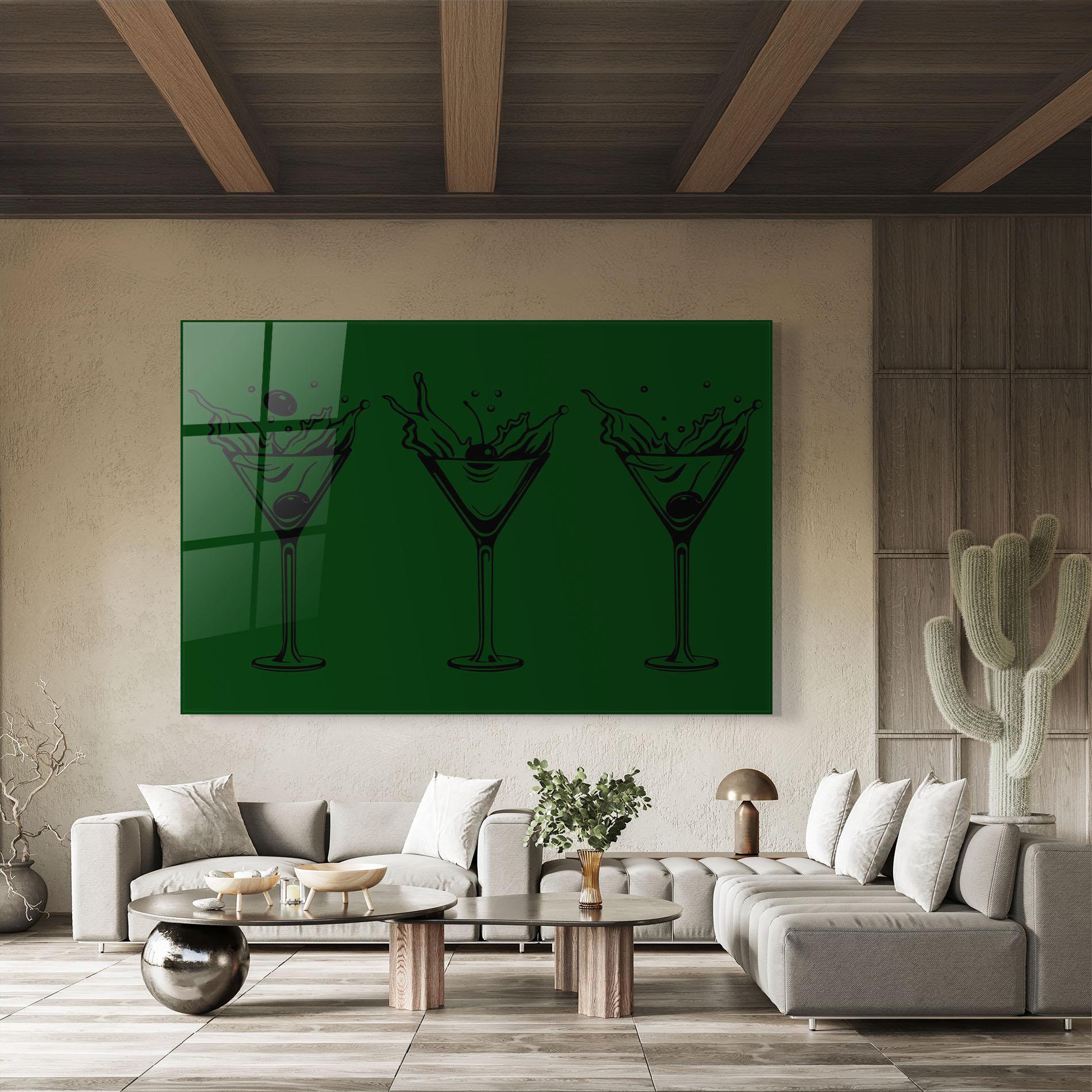 Glasbild Green Drinks mockup 8